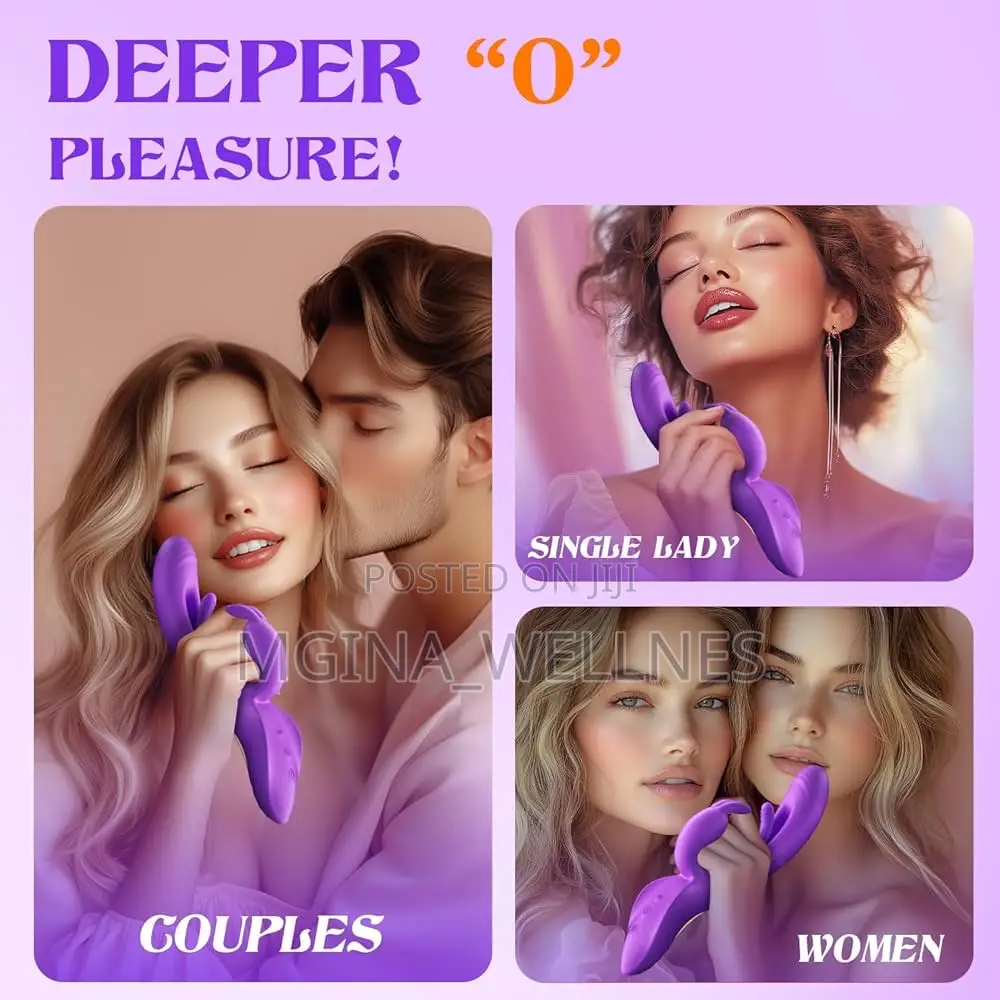 4 In1 Vibrators With 7 Flapping Vibrating Tapping Modes