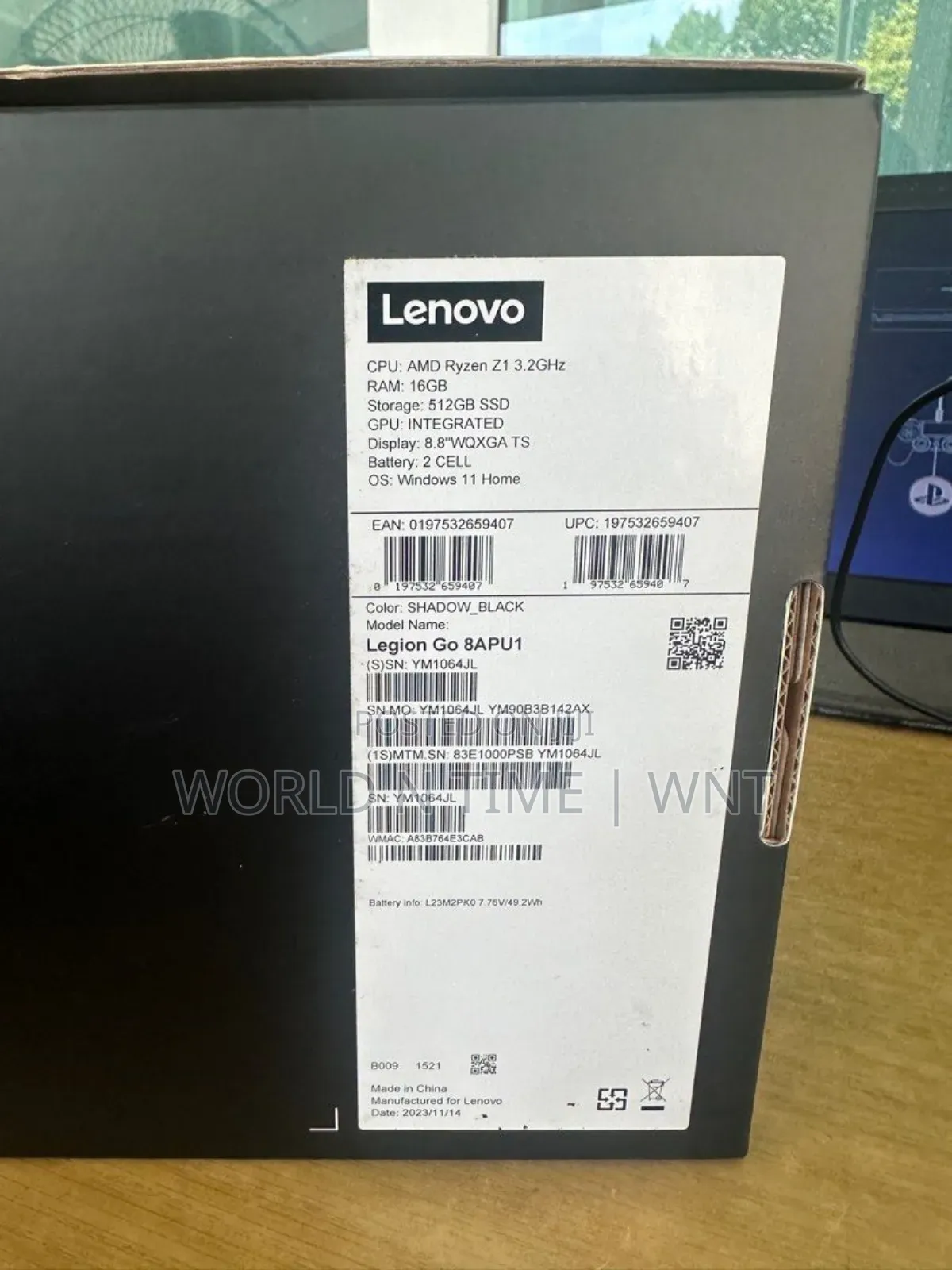 Lenovo Gaming Handle Console Legio Go 512gb