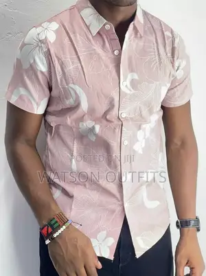 Shirts Classic Casual Za Kiume