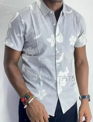 Shirts Classic Casual Za Kiume