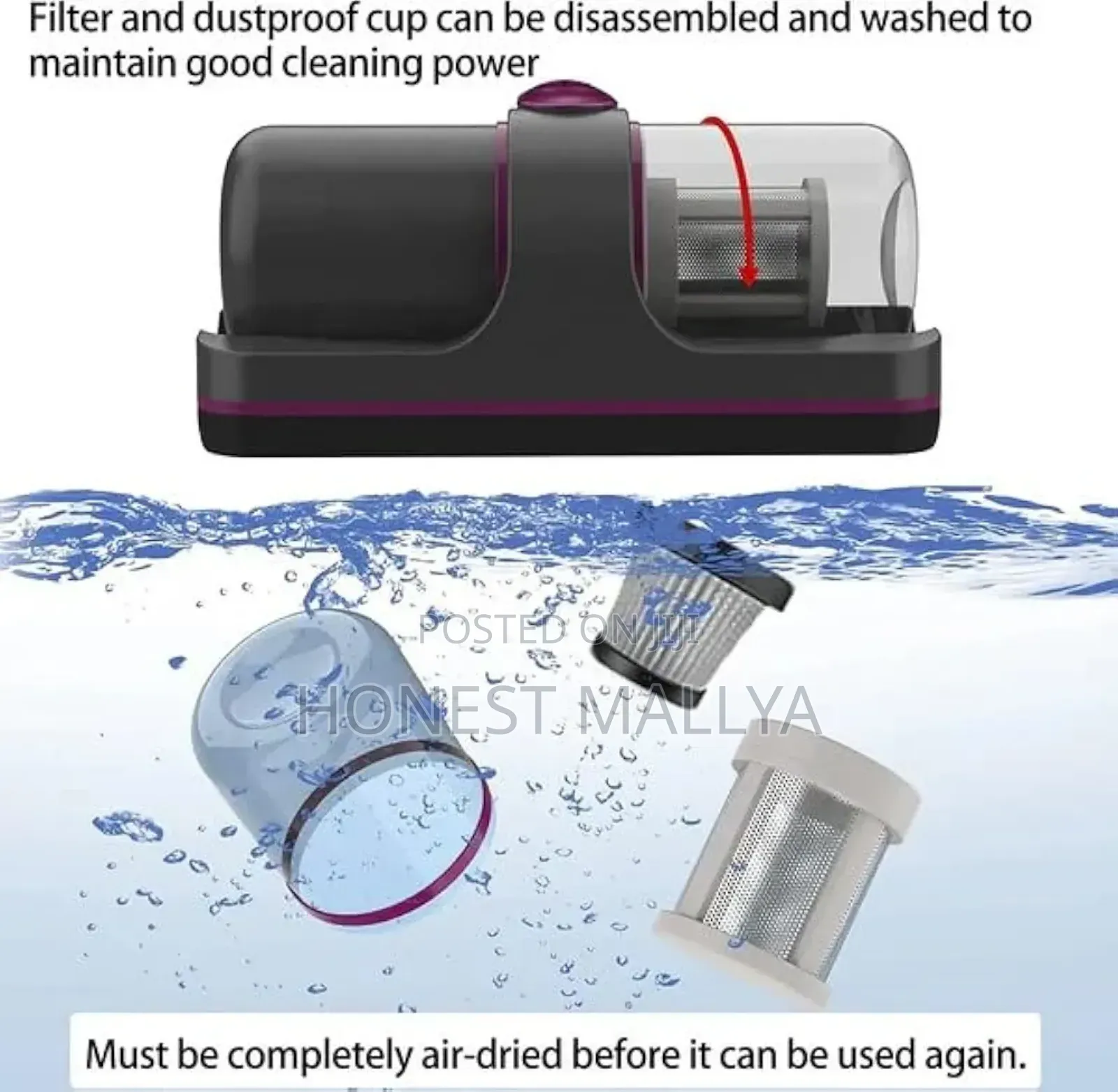 Wireless Mini Anti-mite Vacuum Cleaner