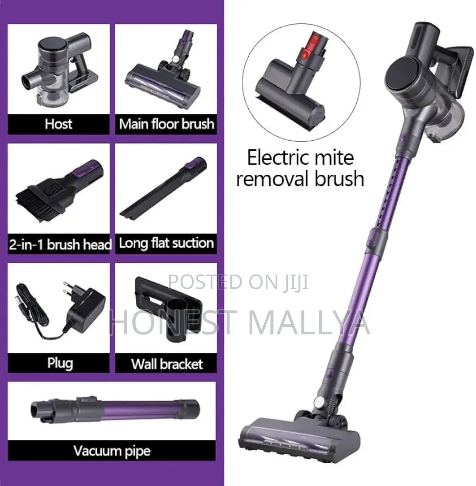 Vacuum Cleaner Cordless Powerful Stick With Filter