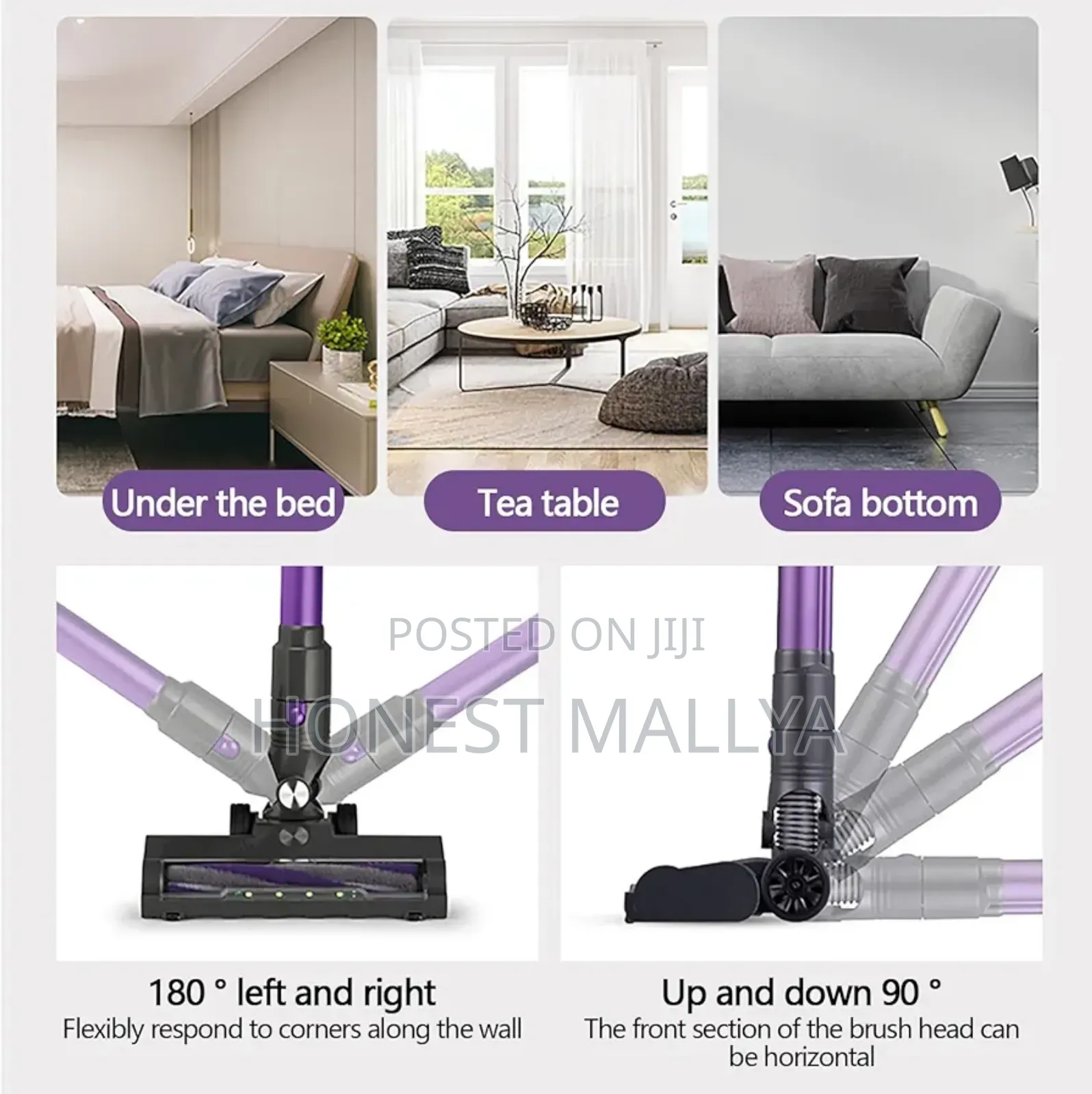 Vacuum Cleaner Cordless Powerful Stick With Filter