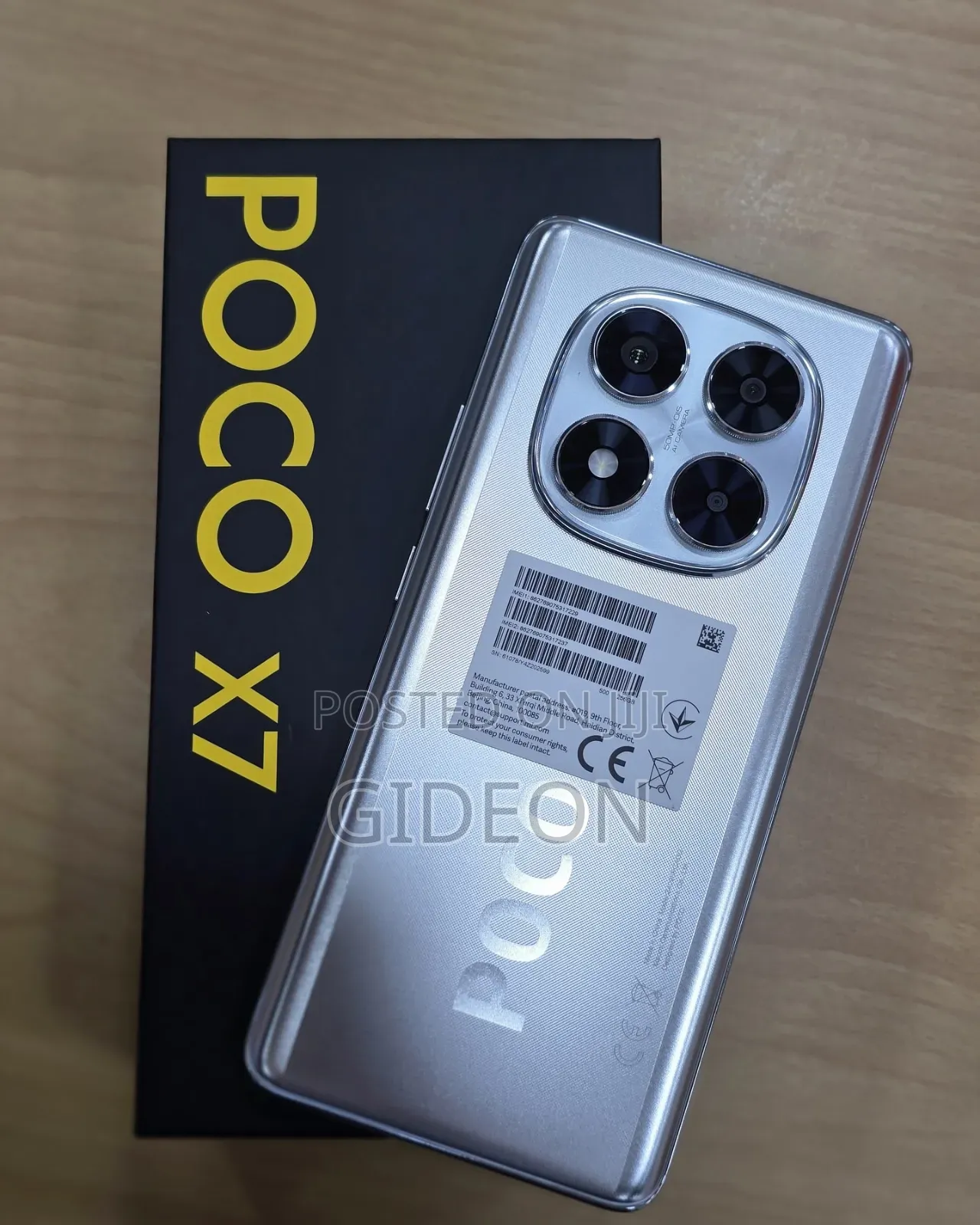 New Xiaomi Poco X7 256 GB Gray