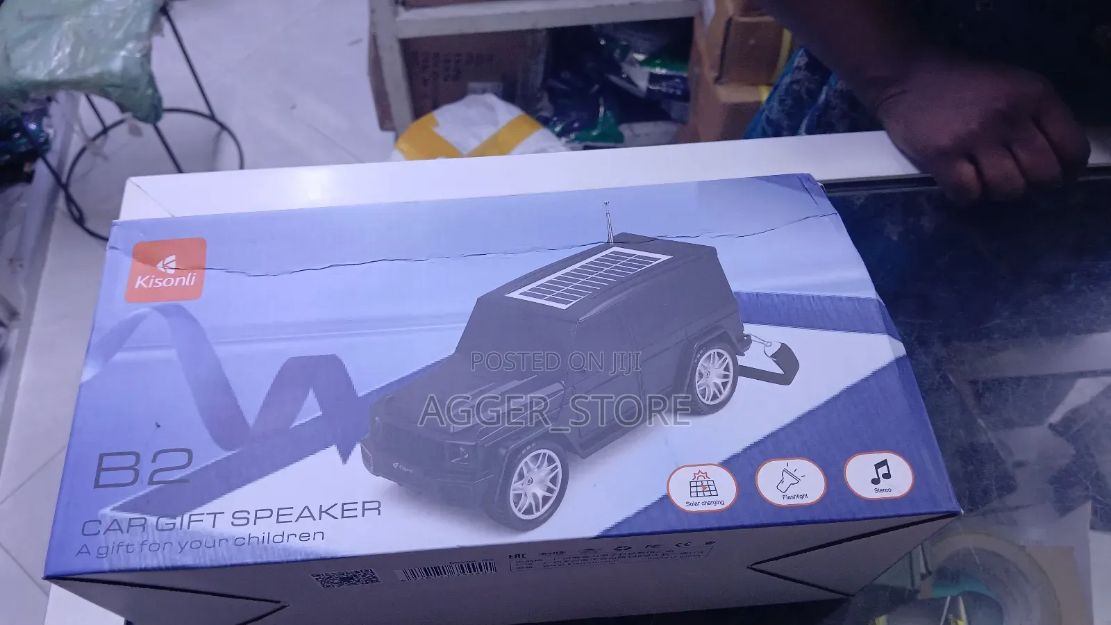 Kindoli B2 Solar Gift Speaker (Car -Speaker)