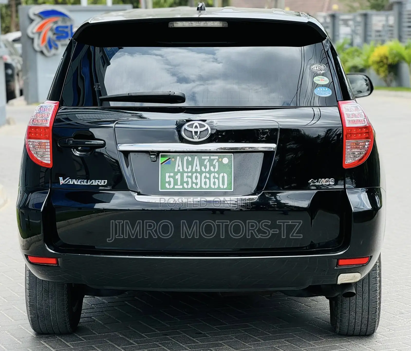 Toyota Vanguard 2008 Black