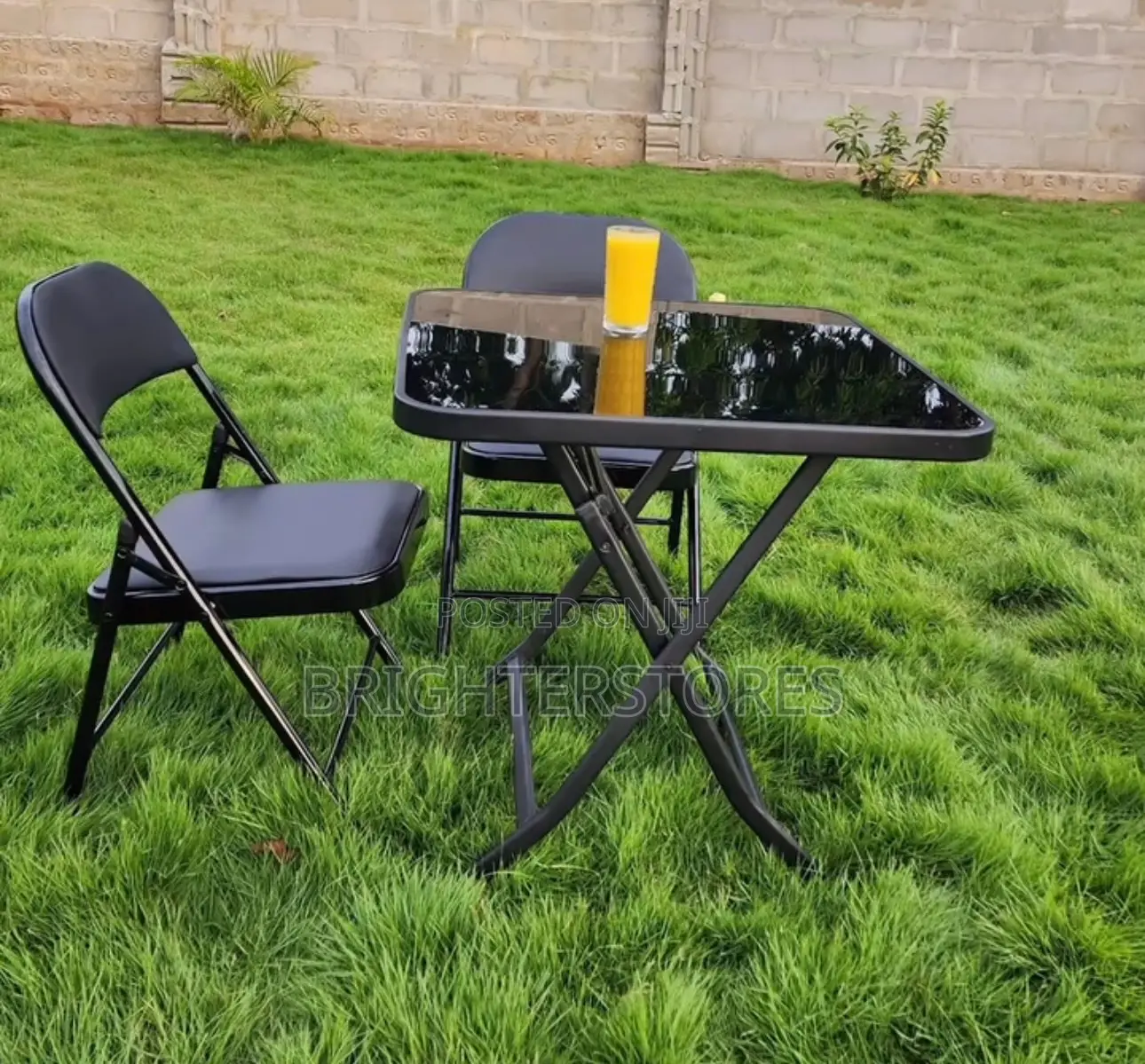 Garden Table Square With Glass Top