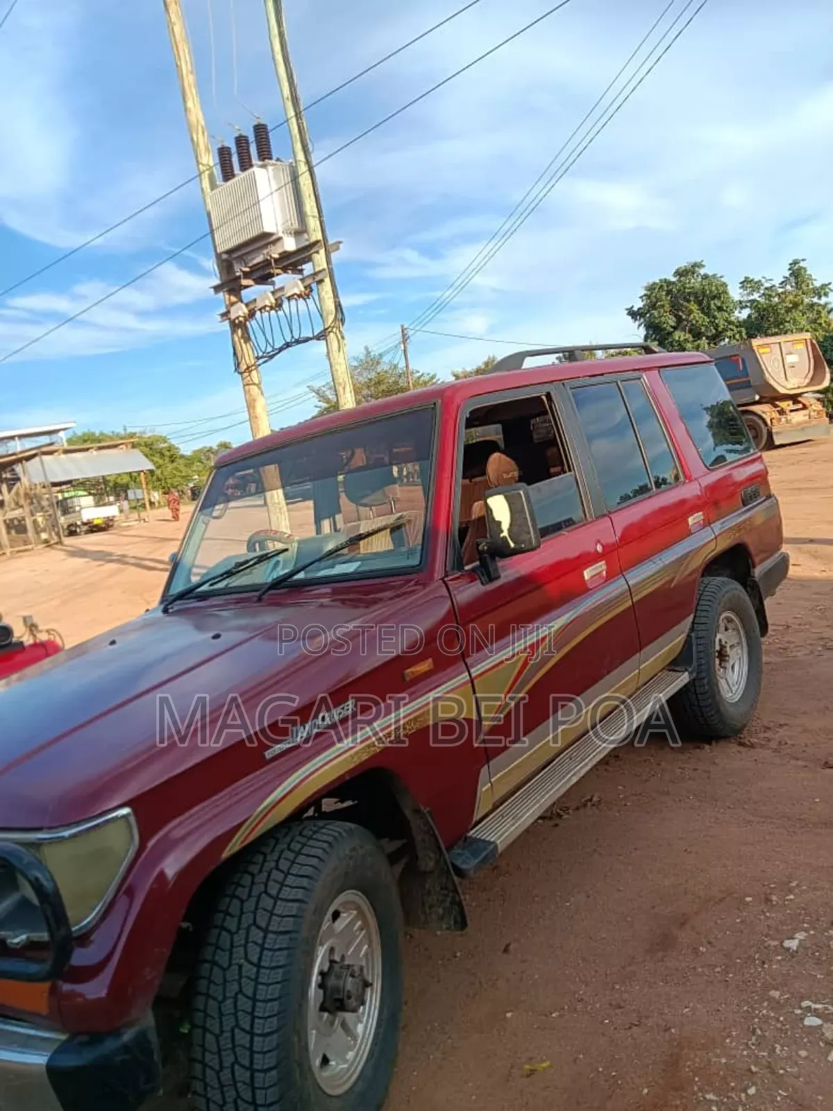 Toyota Land Cruiser Prado 2000 Red