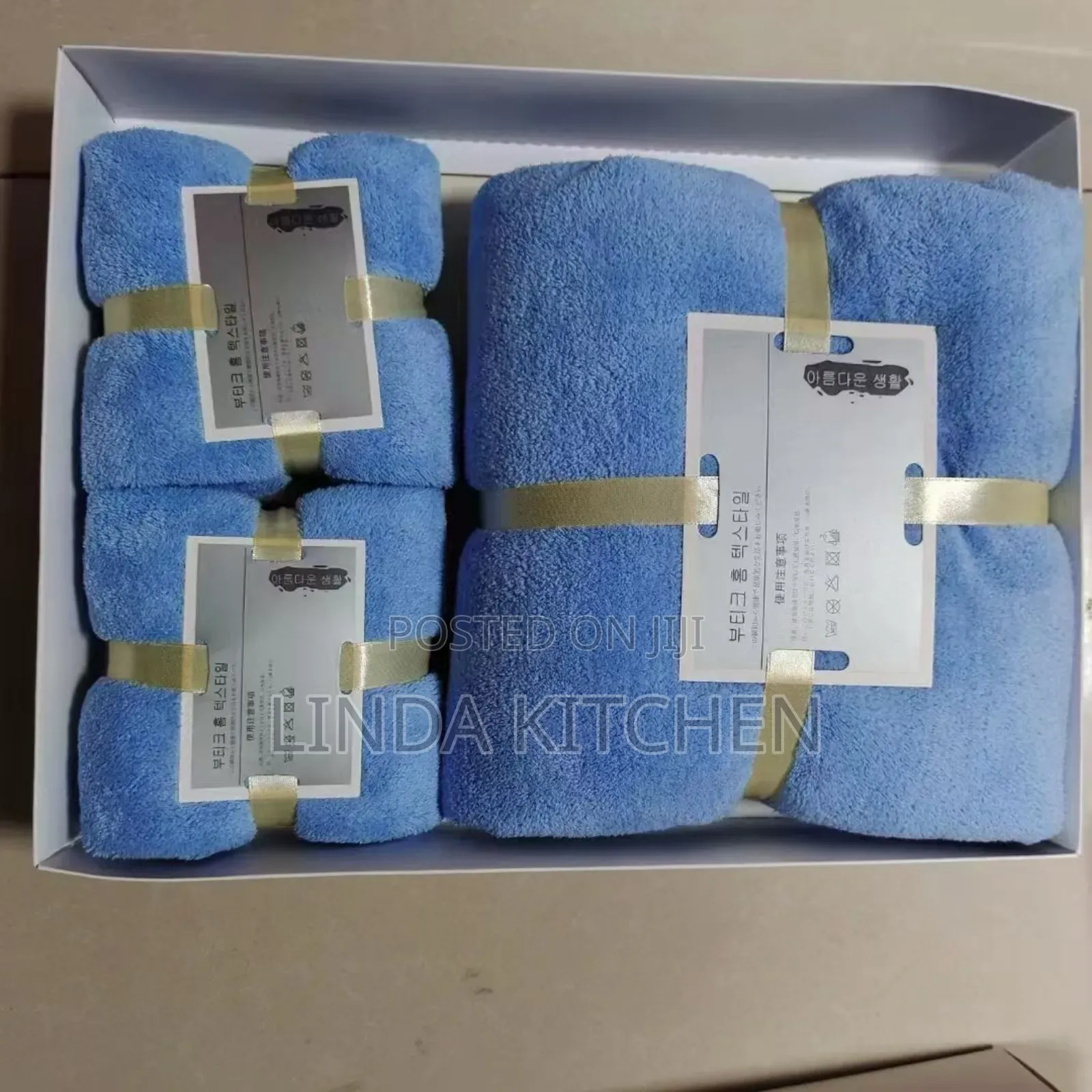 3pcs Boxed Microfiber Tower 140×70cm and 35×75cm