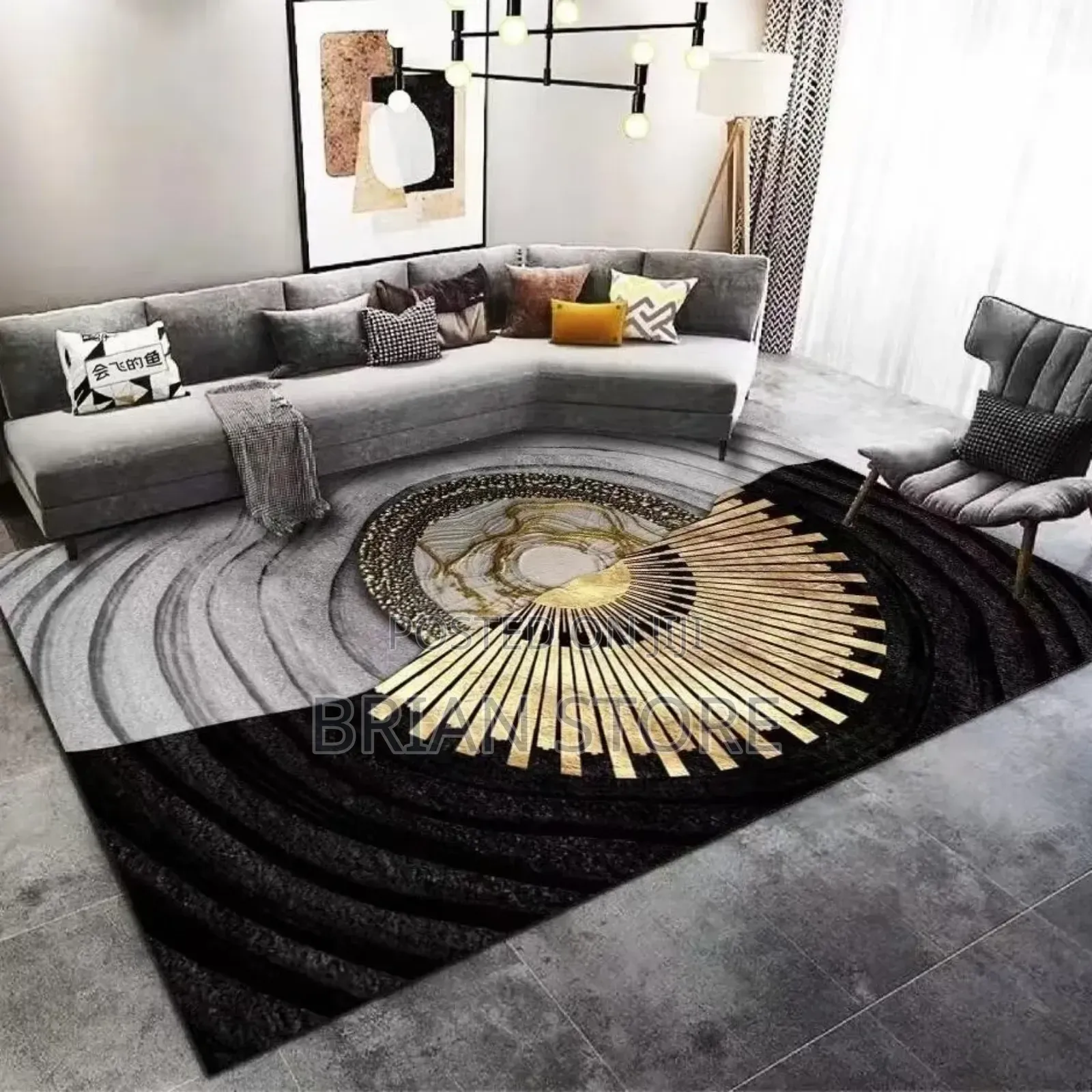 3d Velvet Carpet 7*8(Feet)