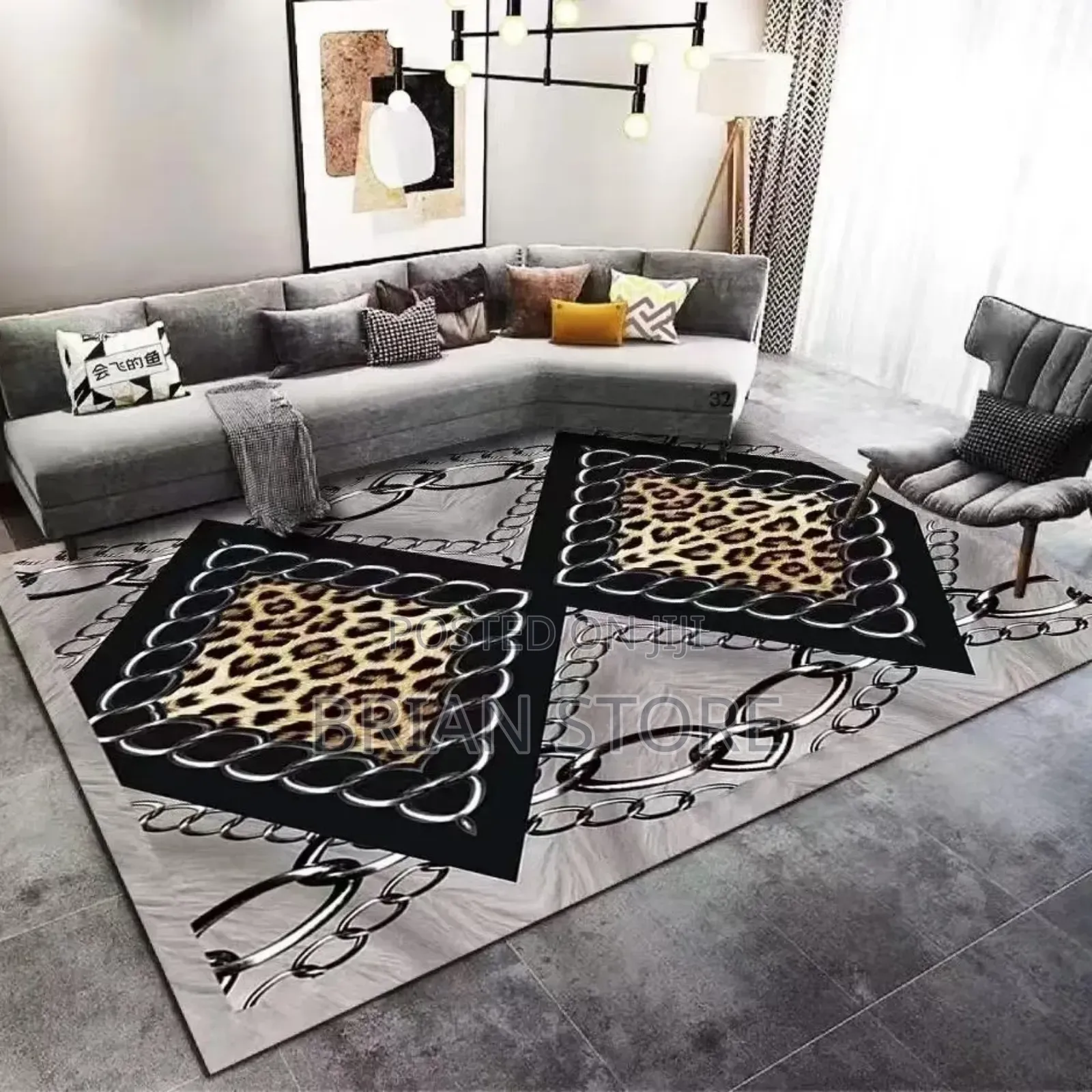 3d Velvet Carpet 7*8(Feet)