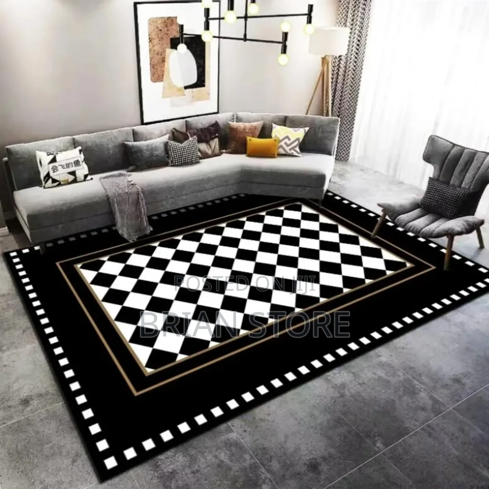 3d Velvet Carpet 7*8(Feet)