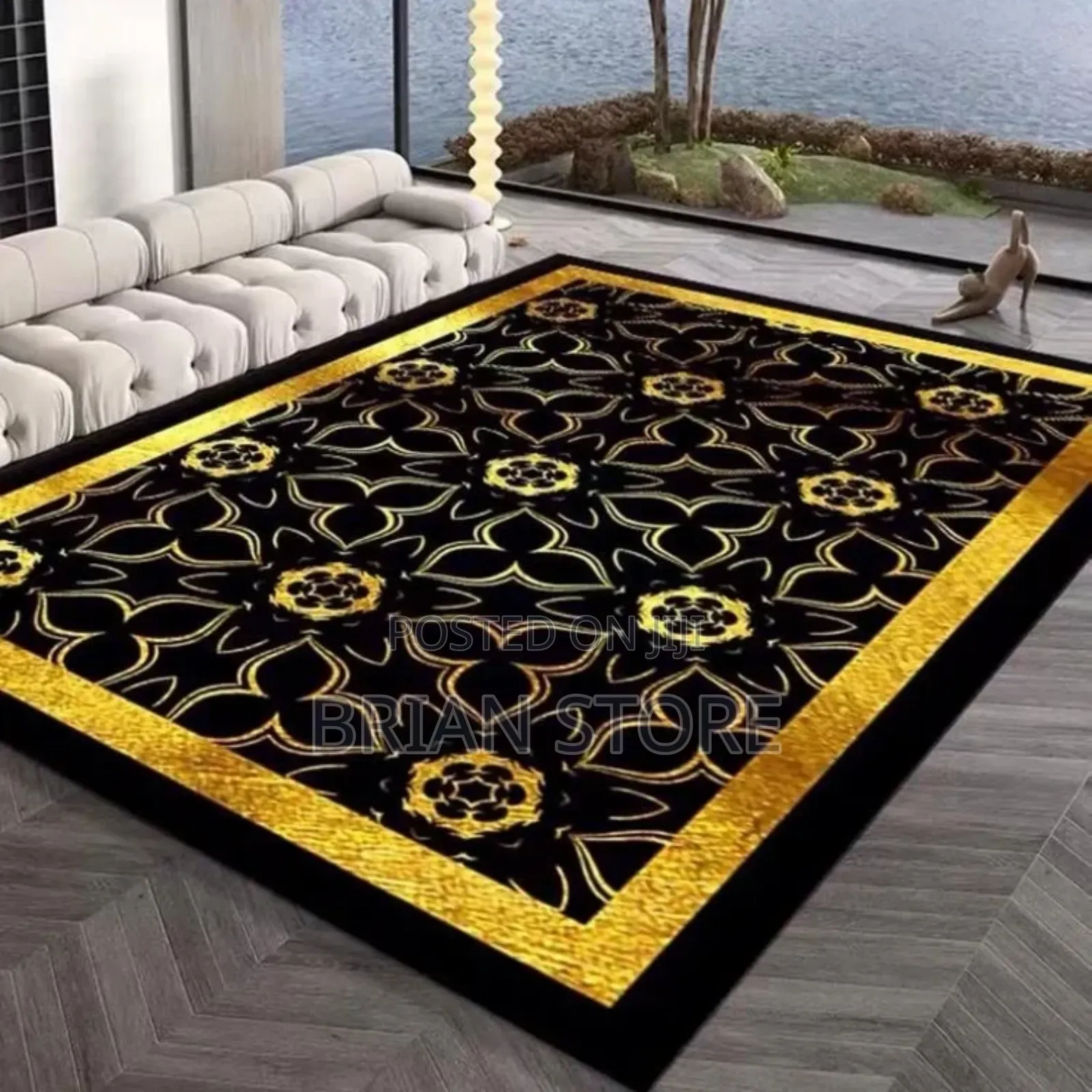 3d Velvet Carpet 7*8(Feet)