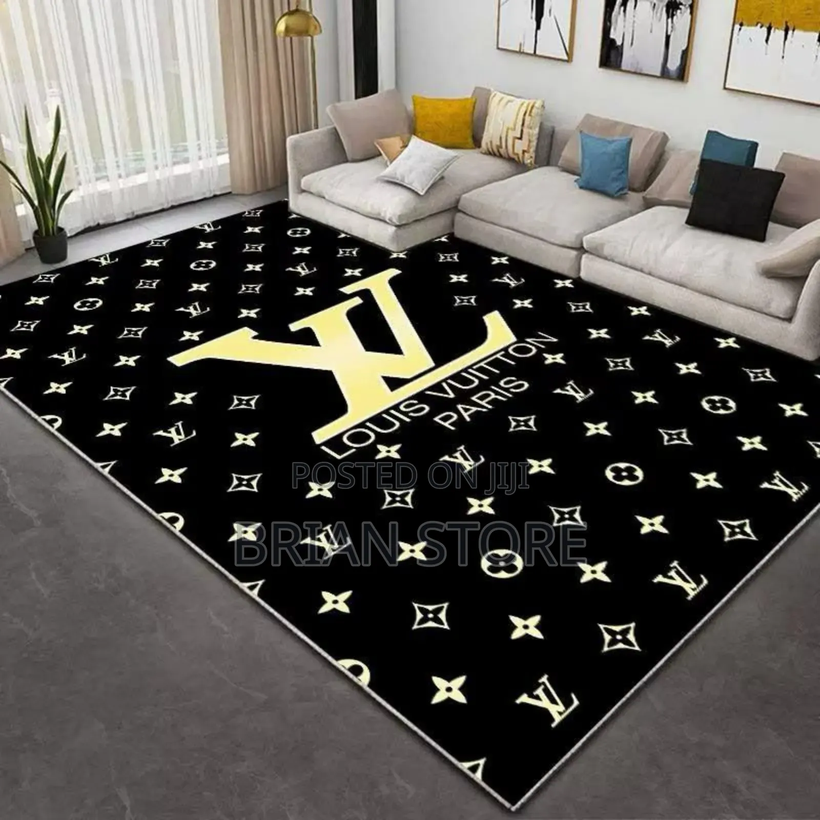 3d Velvet Carpet 7*8(Feet)
