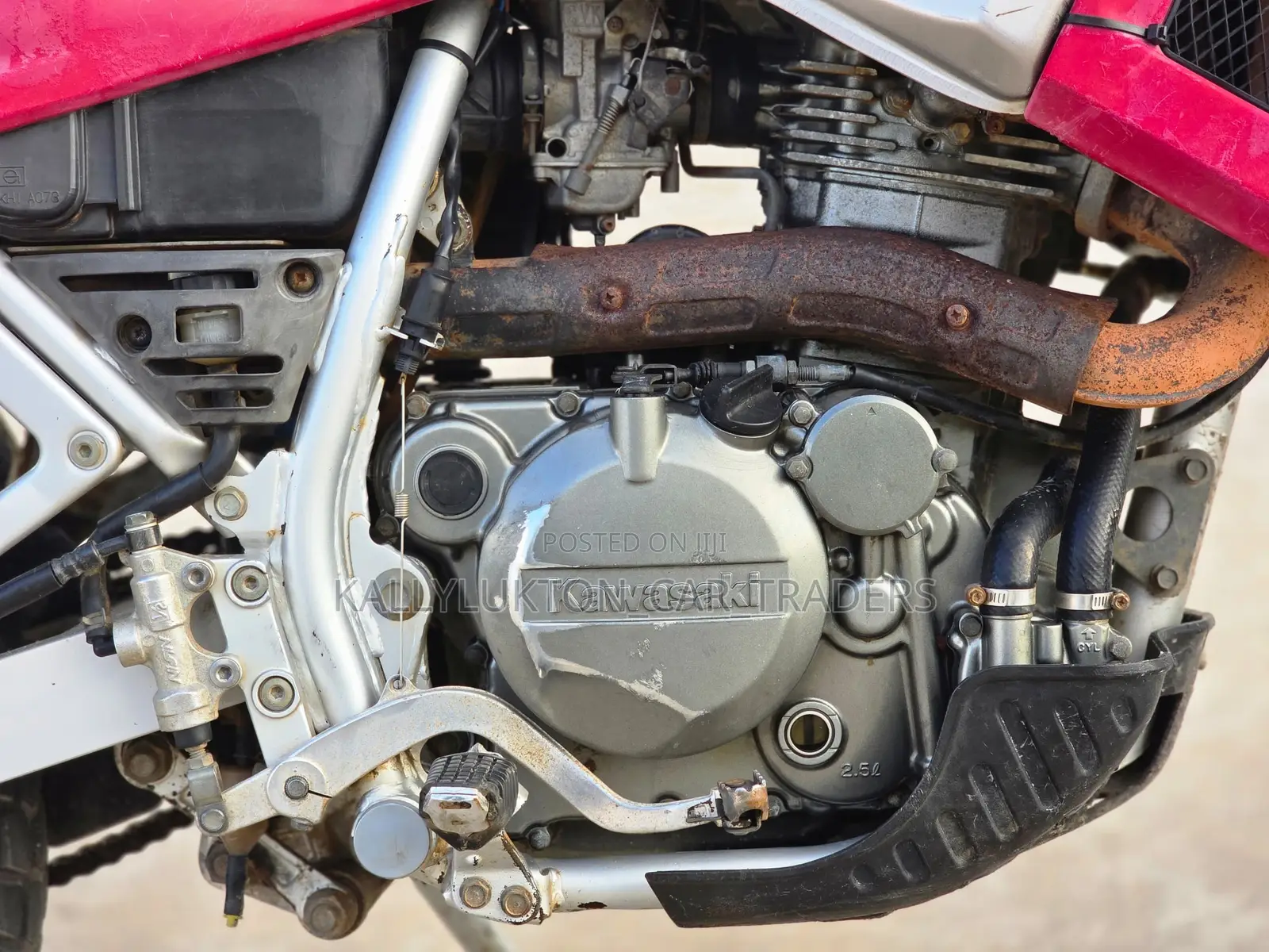 New Kawasaki Bike 2007 Red