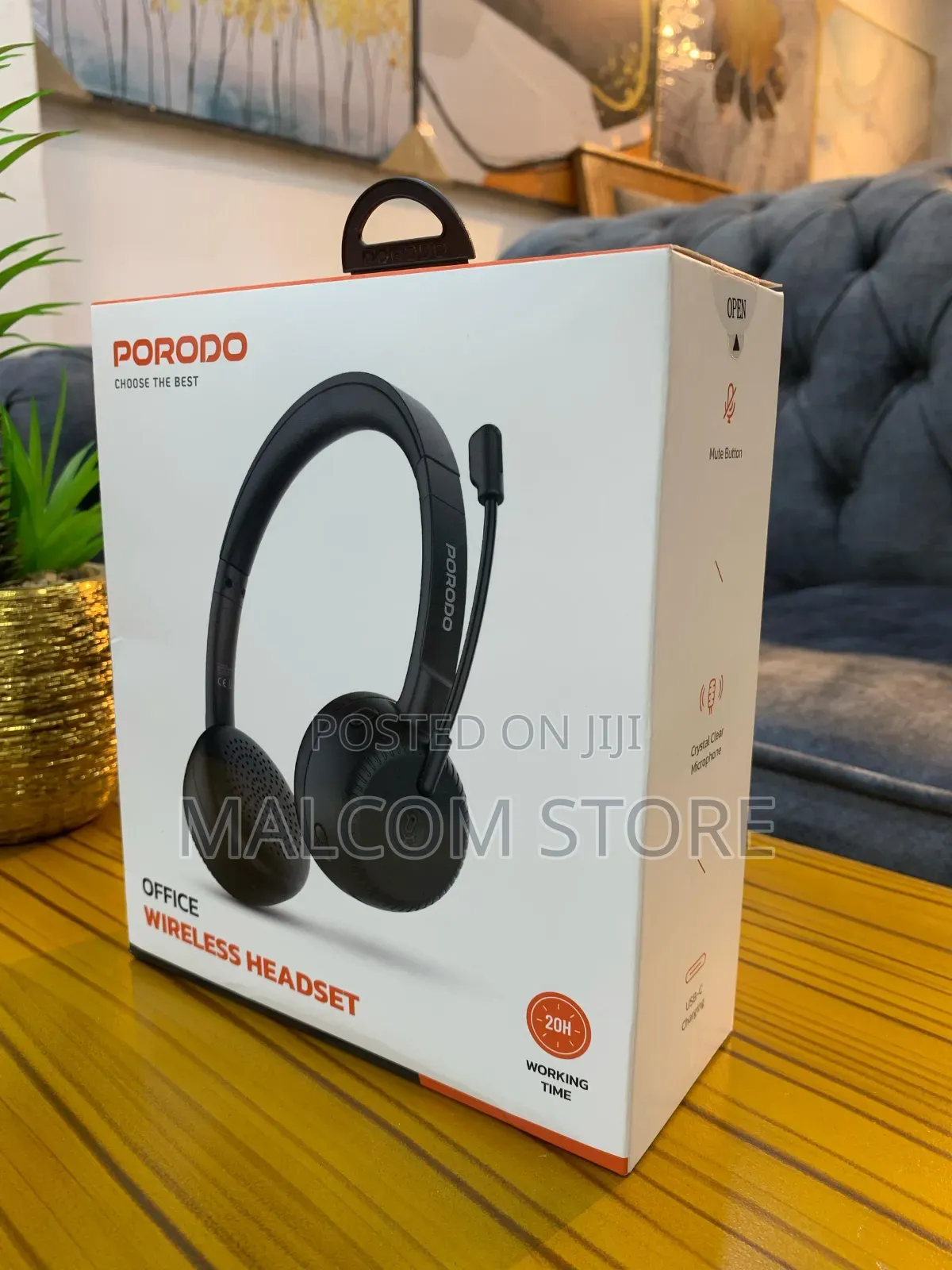 Porodo Office Wireless Headphones