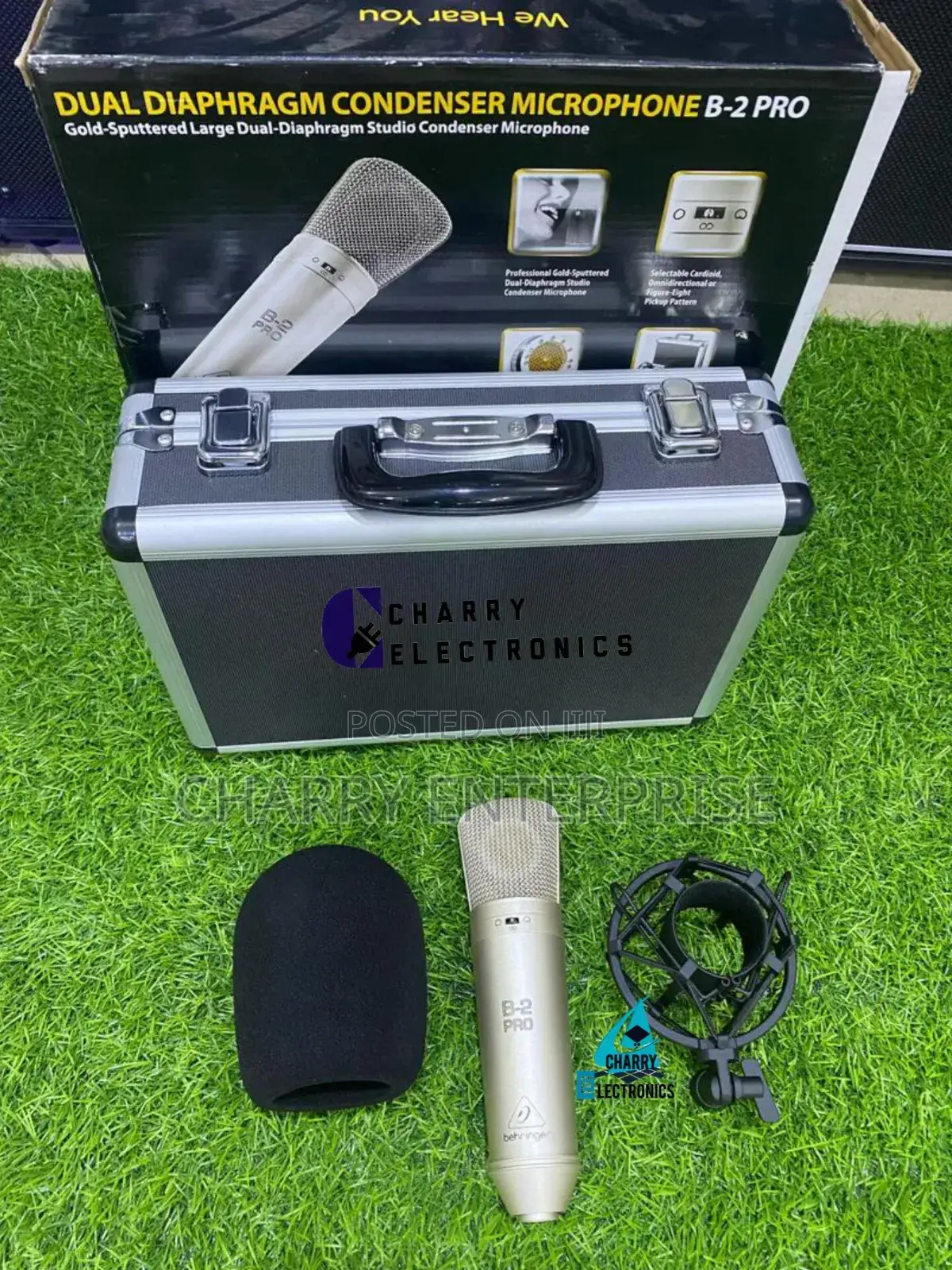 Original Behringer B-2pro Condenser Mic for Studio Recording