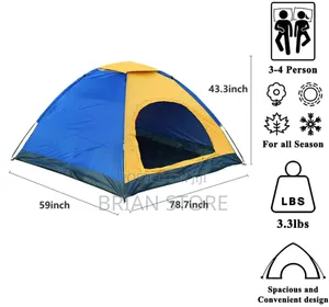 Camping Tent 3-4 People (Hema La Watu 3-4)
