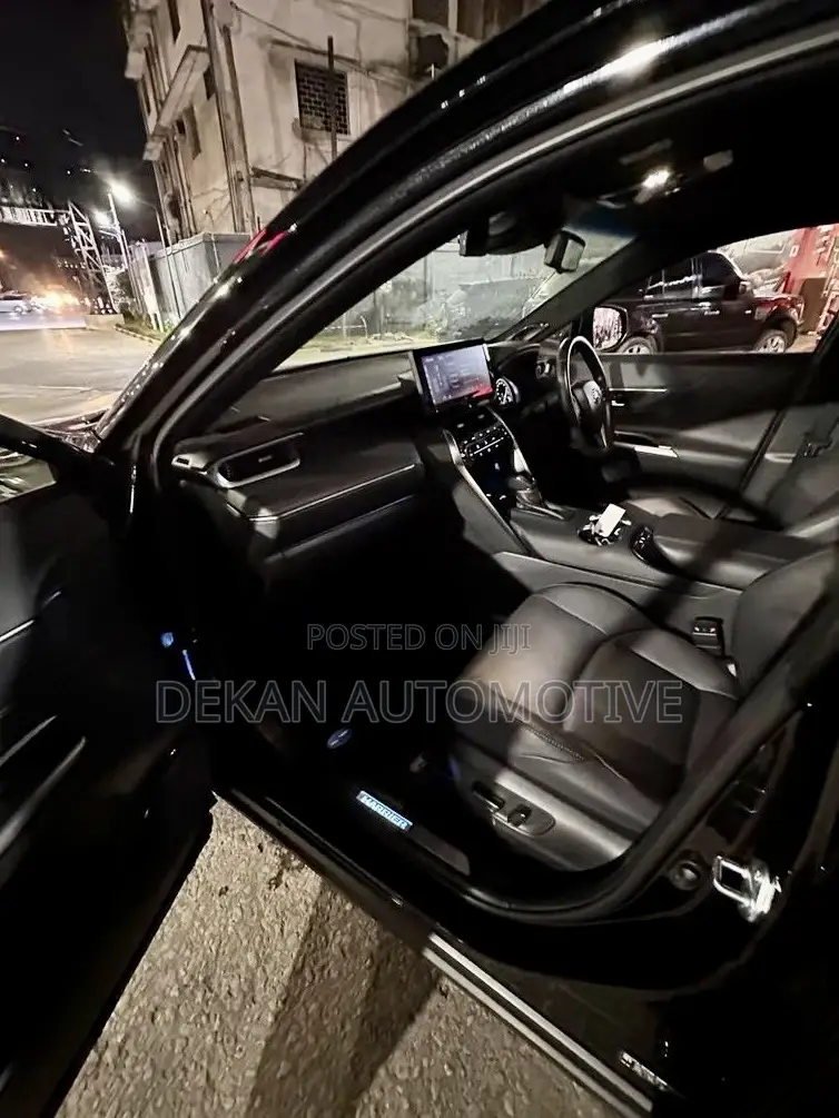 New Toyota Harrier 2022 Black