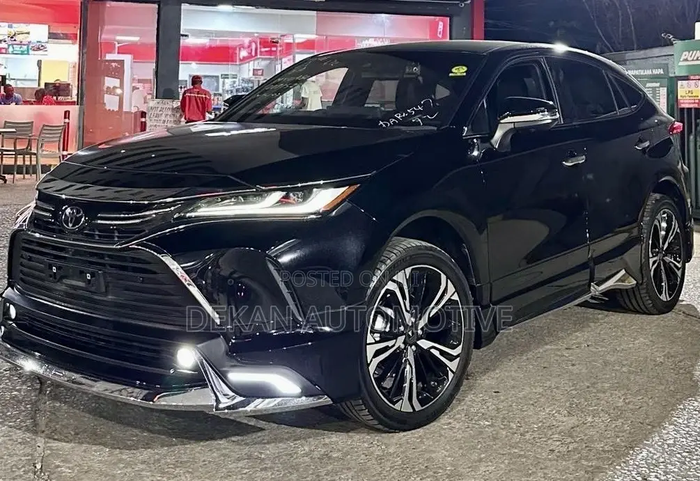 New Toyota Harrier 2022 Black