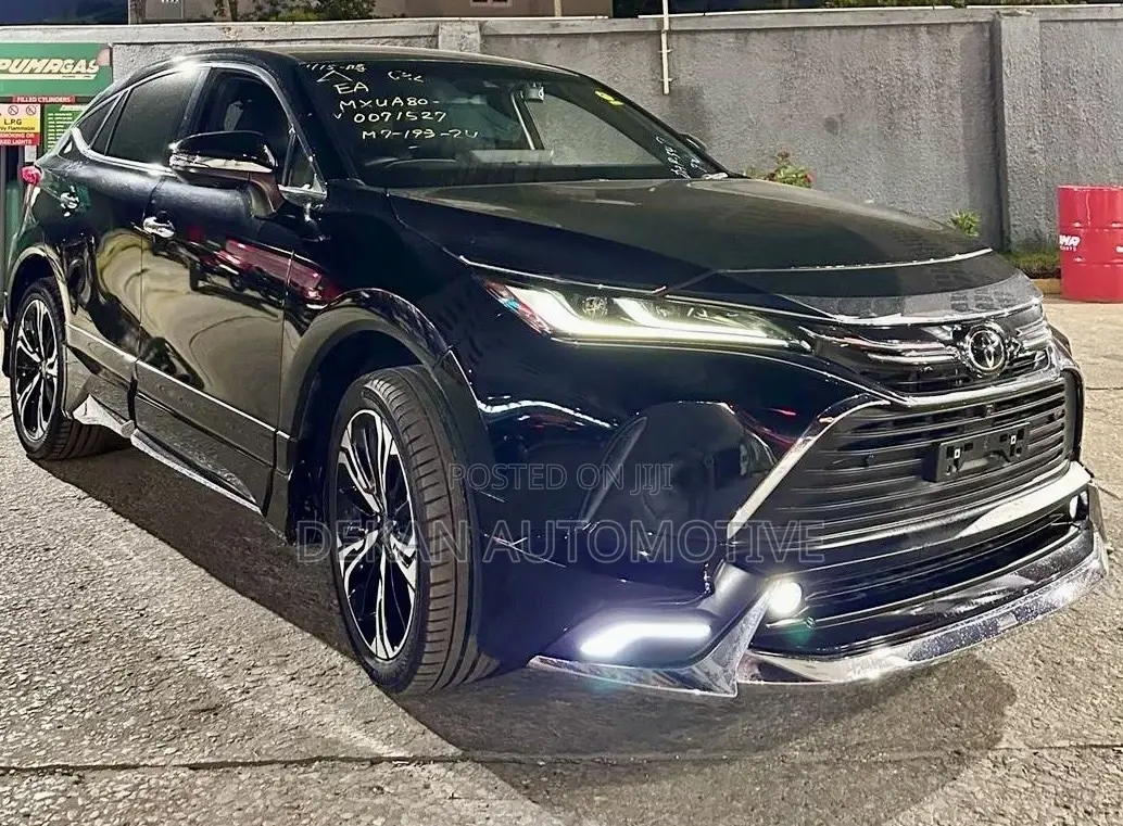 New Toyota Harrier 2022 Black
