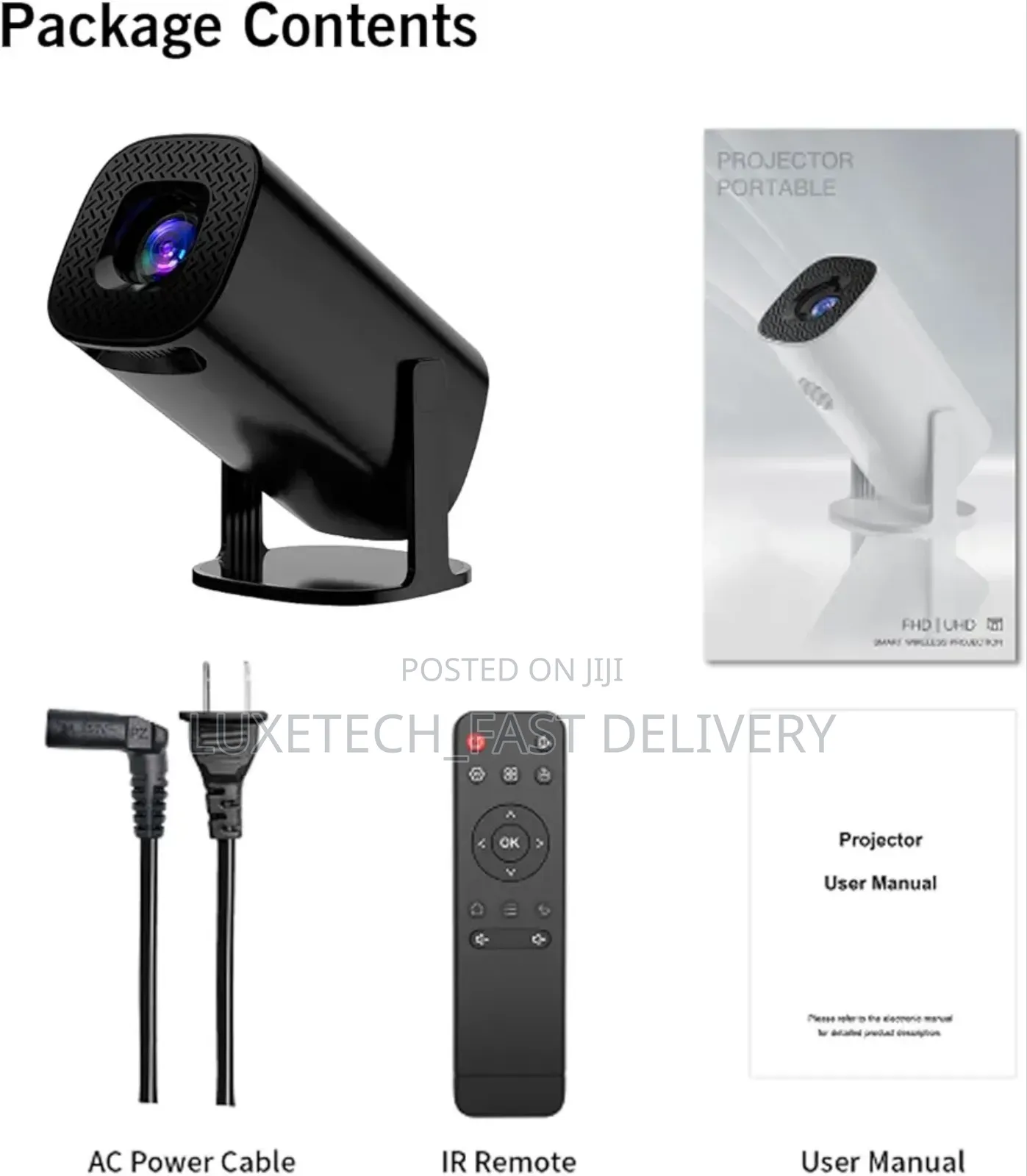 P30 Mini Projector, a Portable Smart Projector