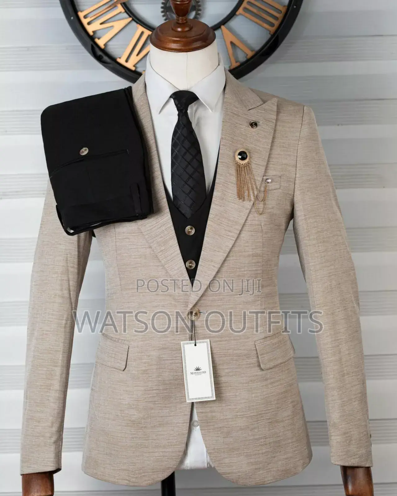 Suti Classic Za Cream Brown