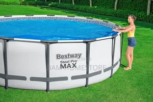 Round Steal Frame Design Swimming Pool