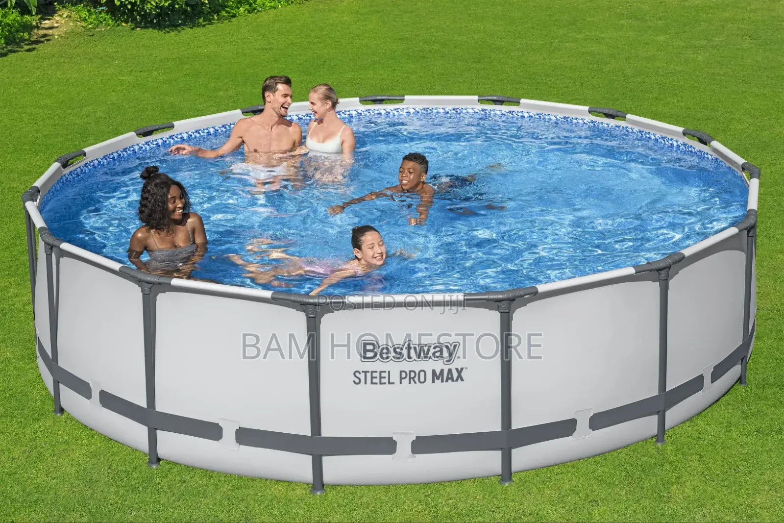 Round Steal Frame Design Swimming Pool