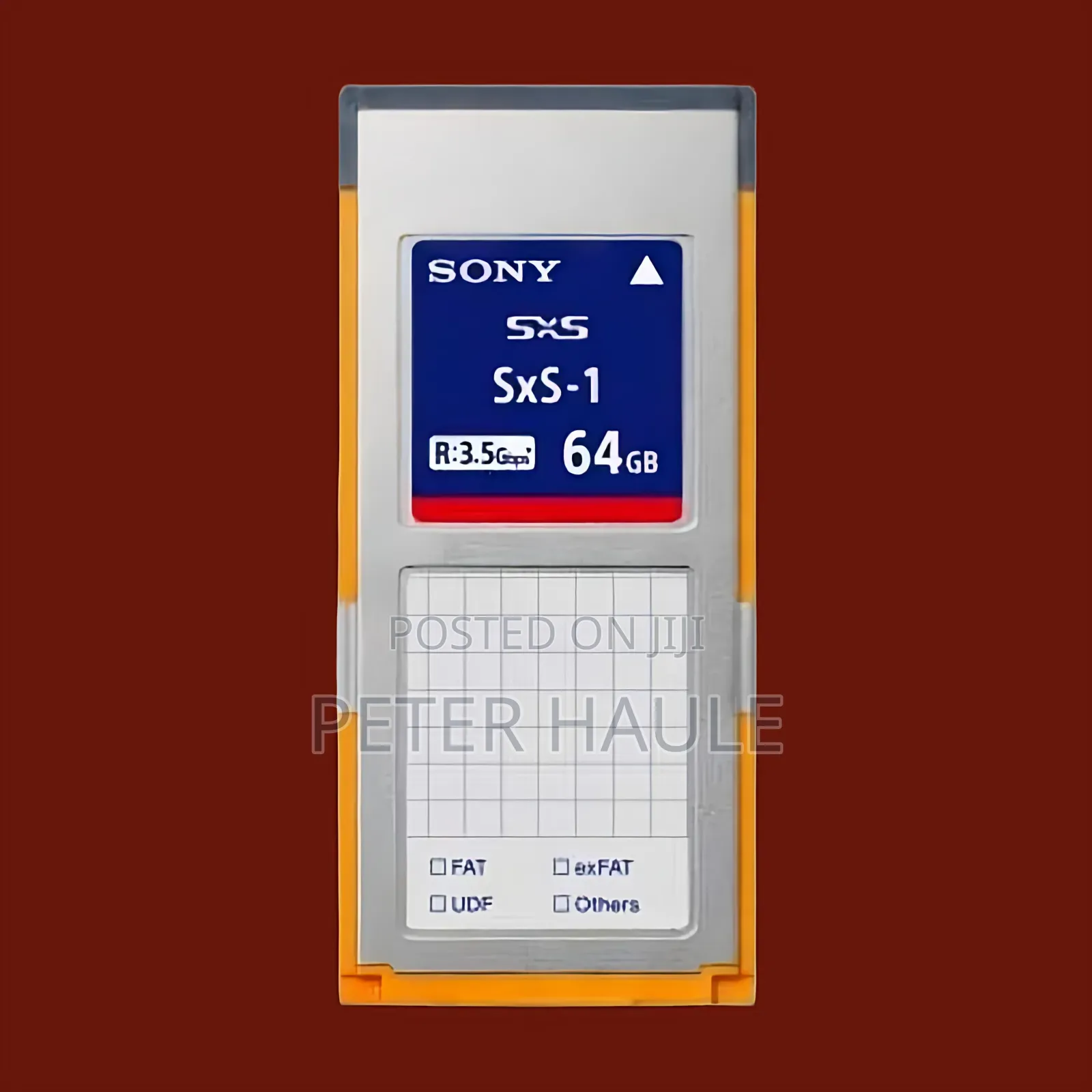 Sony 64gb Sxs-1 (G1c) Memory Card