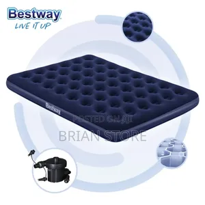 Inflatable Air Bed 10inch(2 People) Godoro La Upepo (Watu 2)
