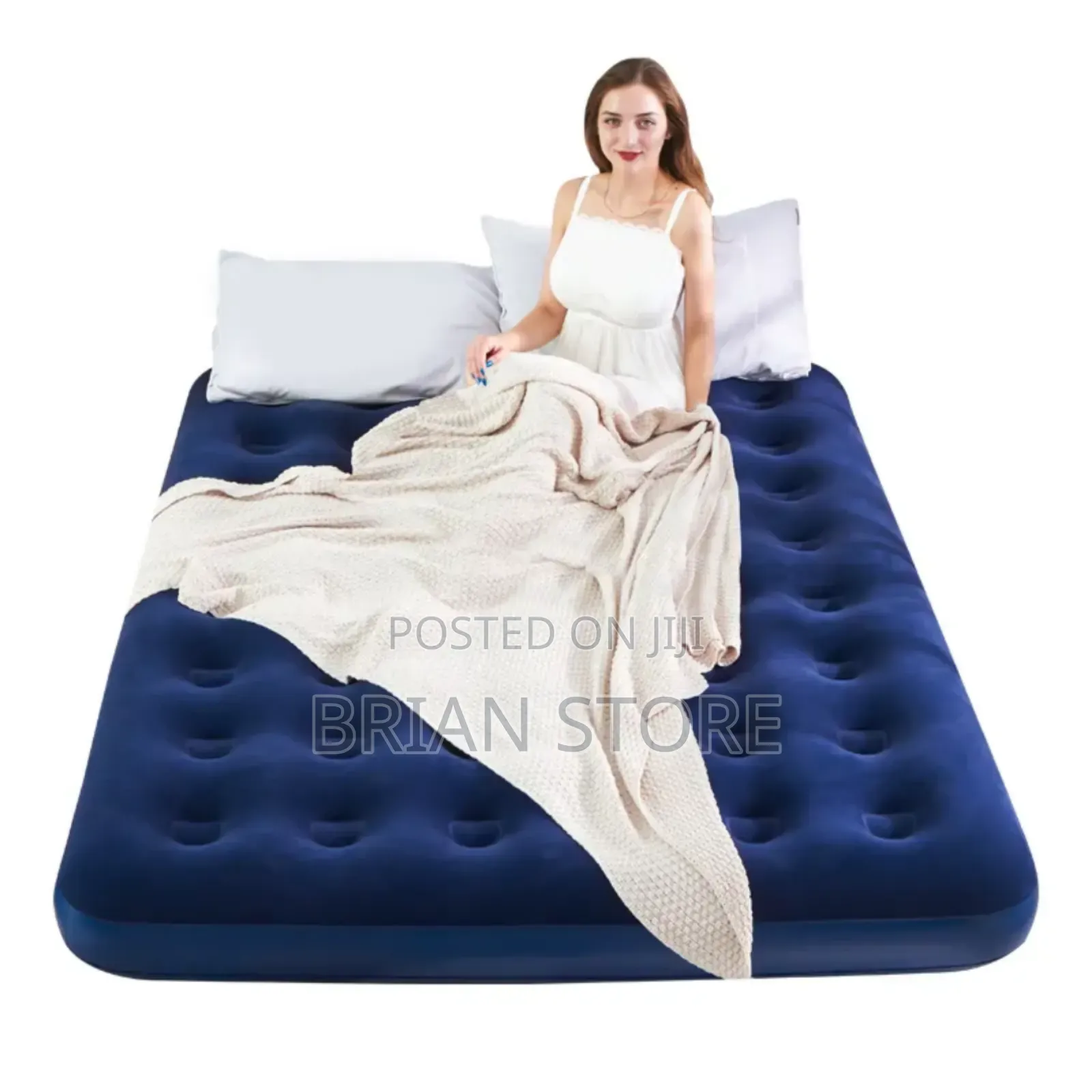 Inflatable Air Bed 10inch(2 People) Godoro La Upepo (Watu 2)
