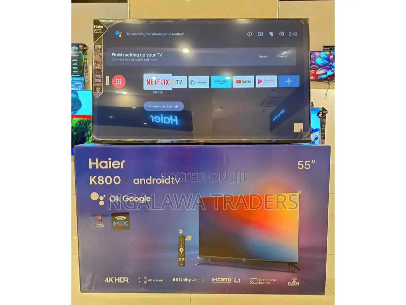 Haier 55 Inch Smart Uhd Android Google Tv