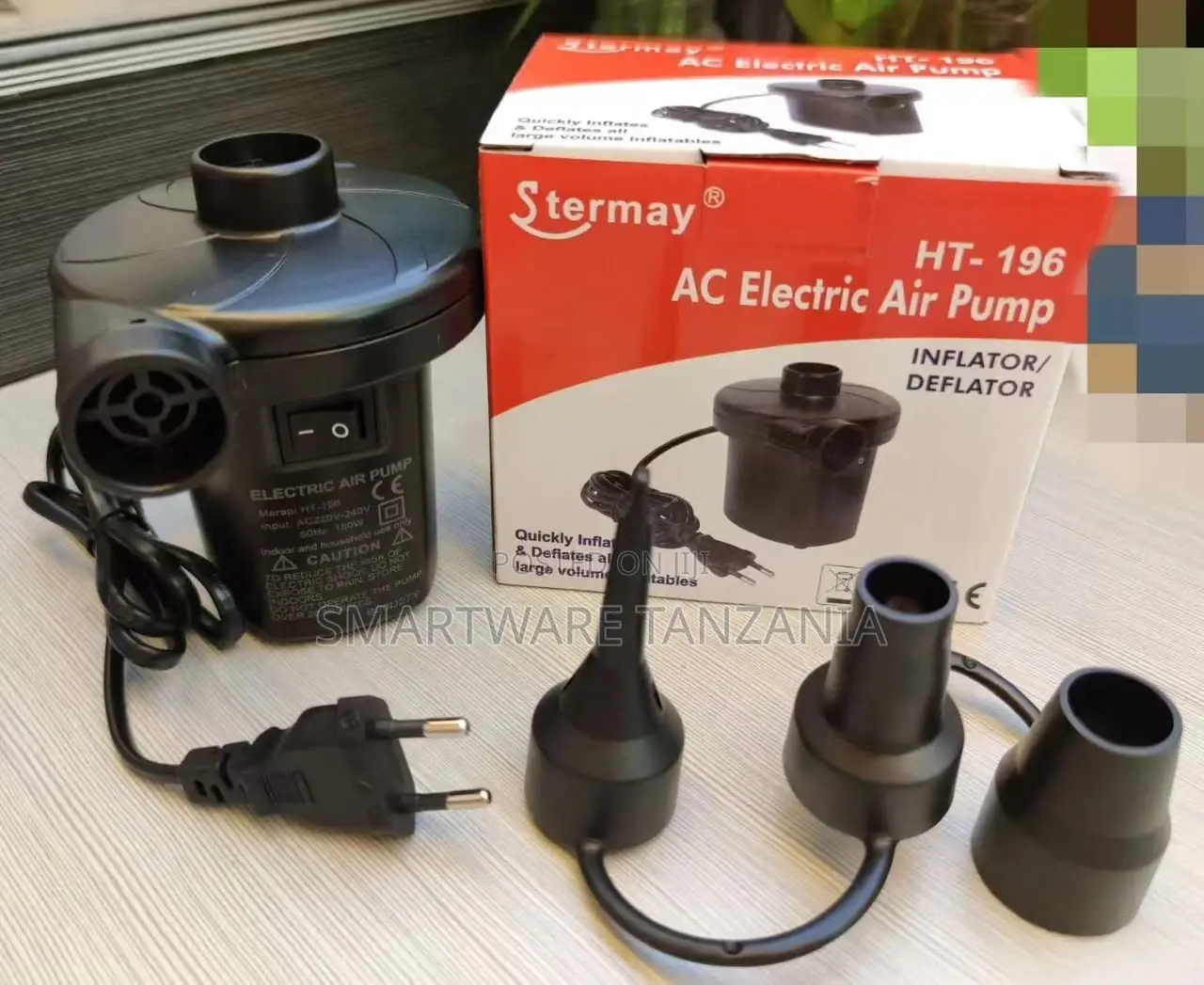 Electric Pump Compressor, Air Pump for Bed, Swimming Pool
