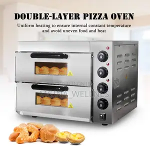 Monseg Double-Deck Electric Pizza Oven