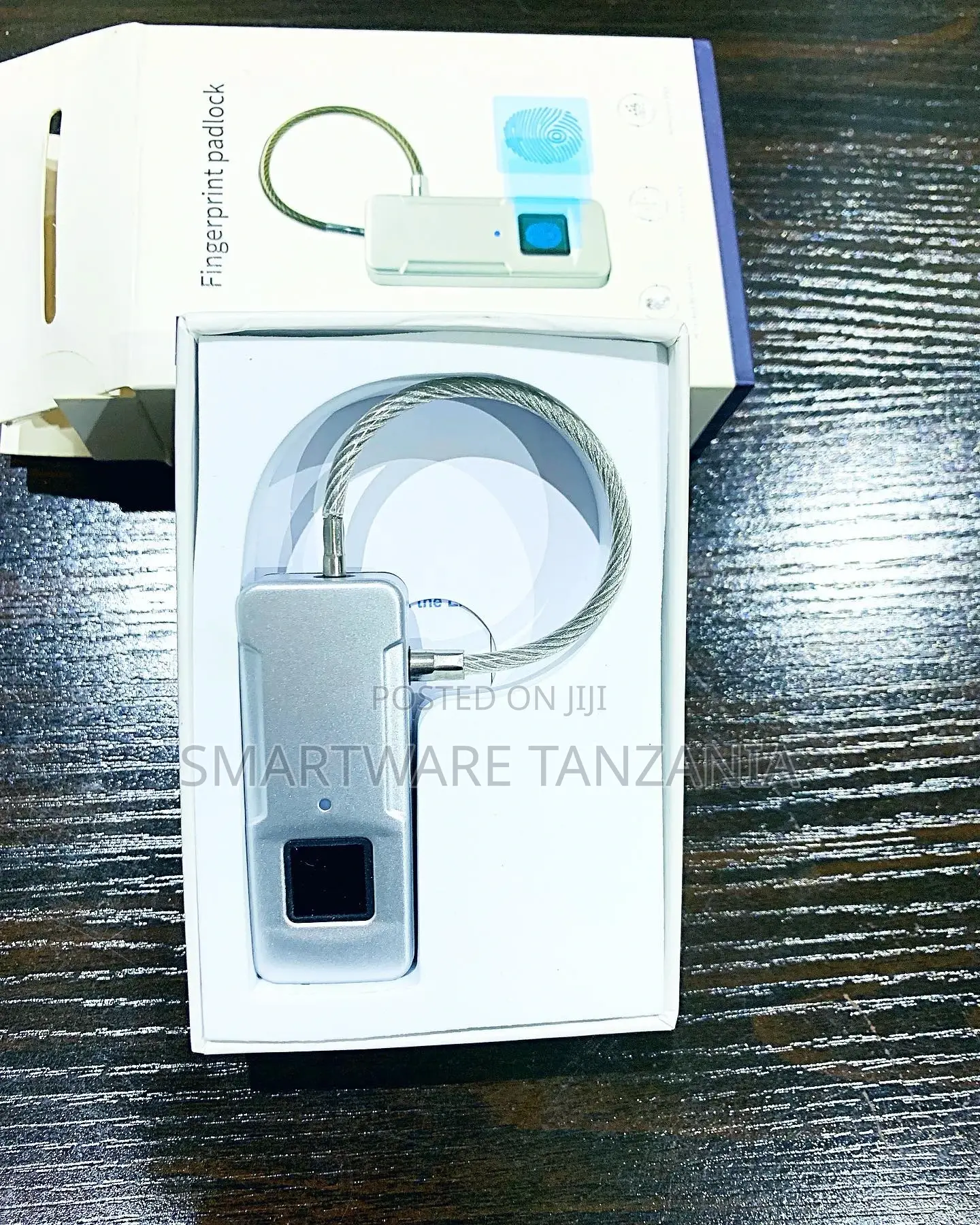 Anti-theft Lock Biometric Padlock For Cabinet Bag Door Lock