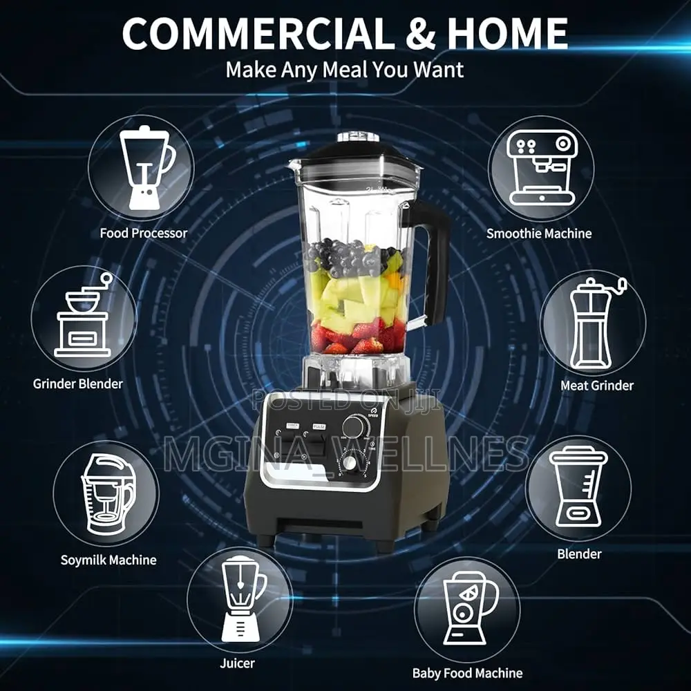 Heavy Duty Commercial Blenders for Commercial 6 Litres