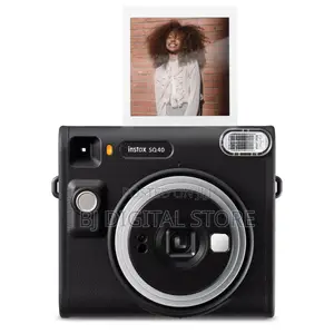 Fujifilm Instax Square Sq40 Instant Film Camera (Black)