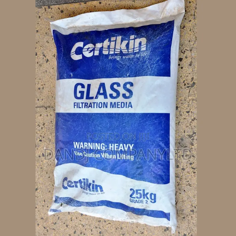 Grade 1, 2, 3 Glass Media 25kg Bag
