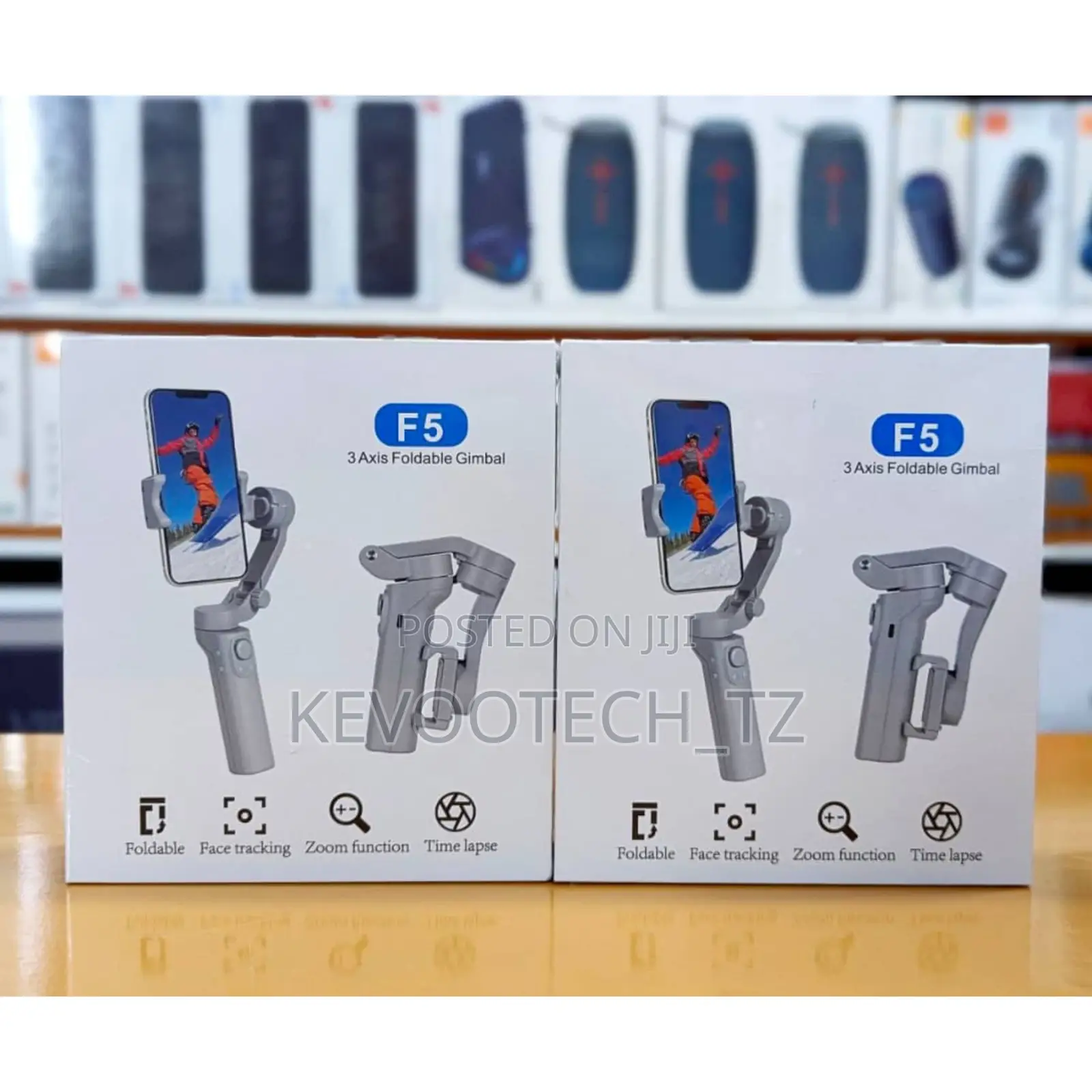 F5 Plus 3 Axis Gimbal Face Detection