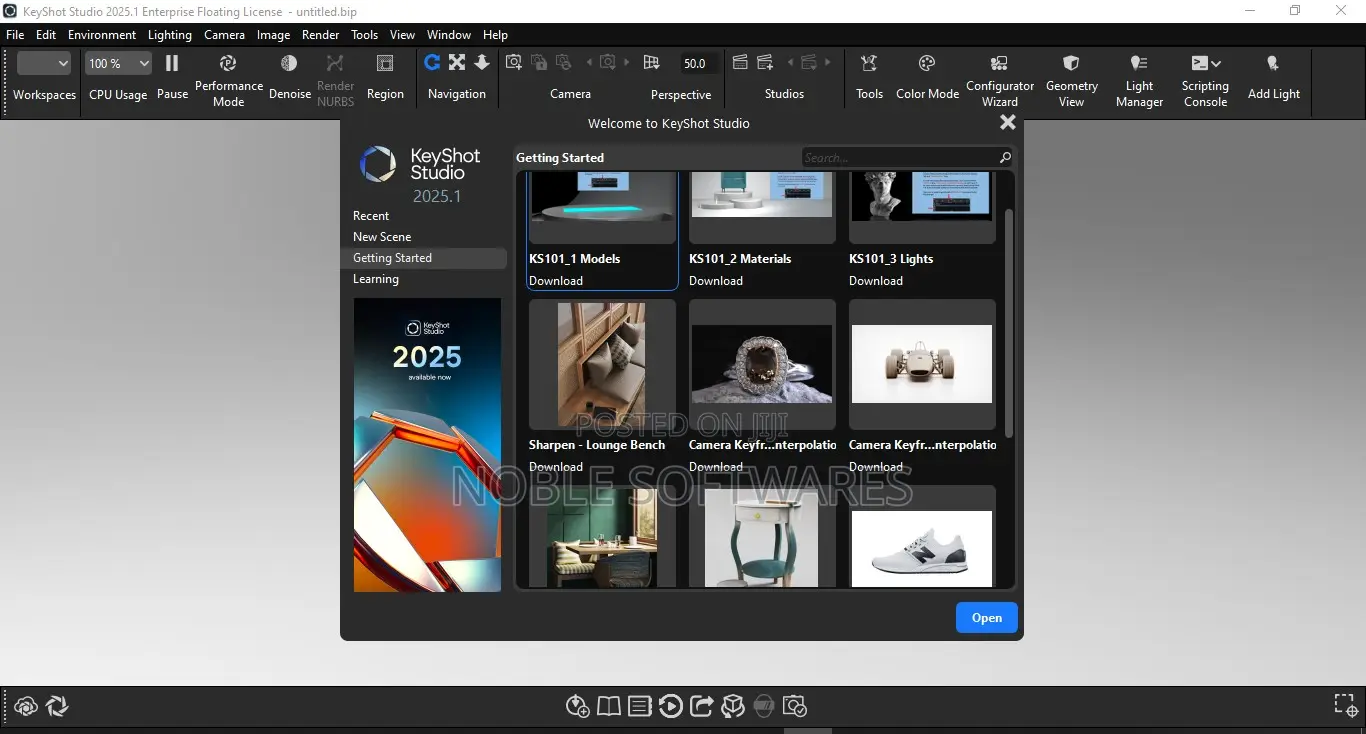 Luxion Keyshot Studio Enterprise 2025 ( Offline Install )