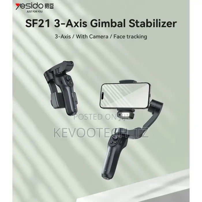 Sf21 Face Tracking With Camera 3-Axis Gimbal Stabilizer