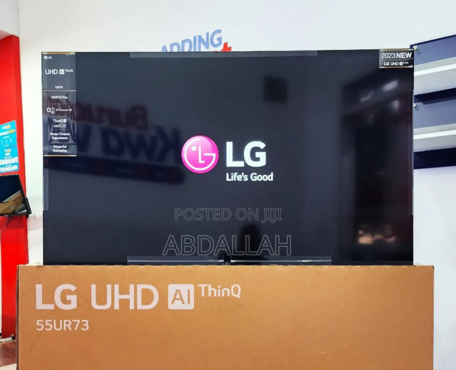 Lg Uhd Tv, Ai Thin 55"
