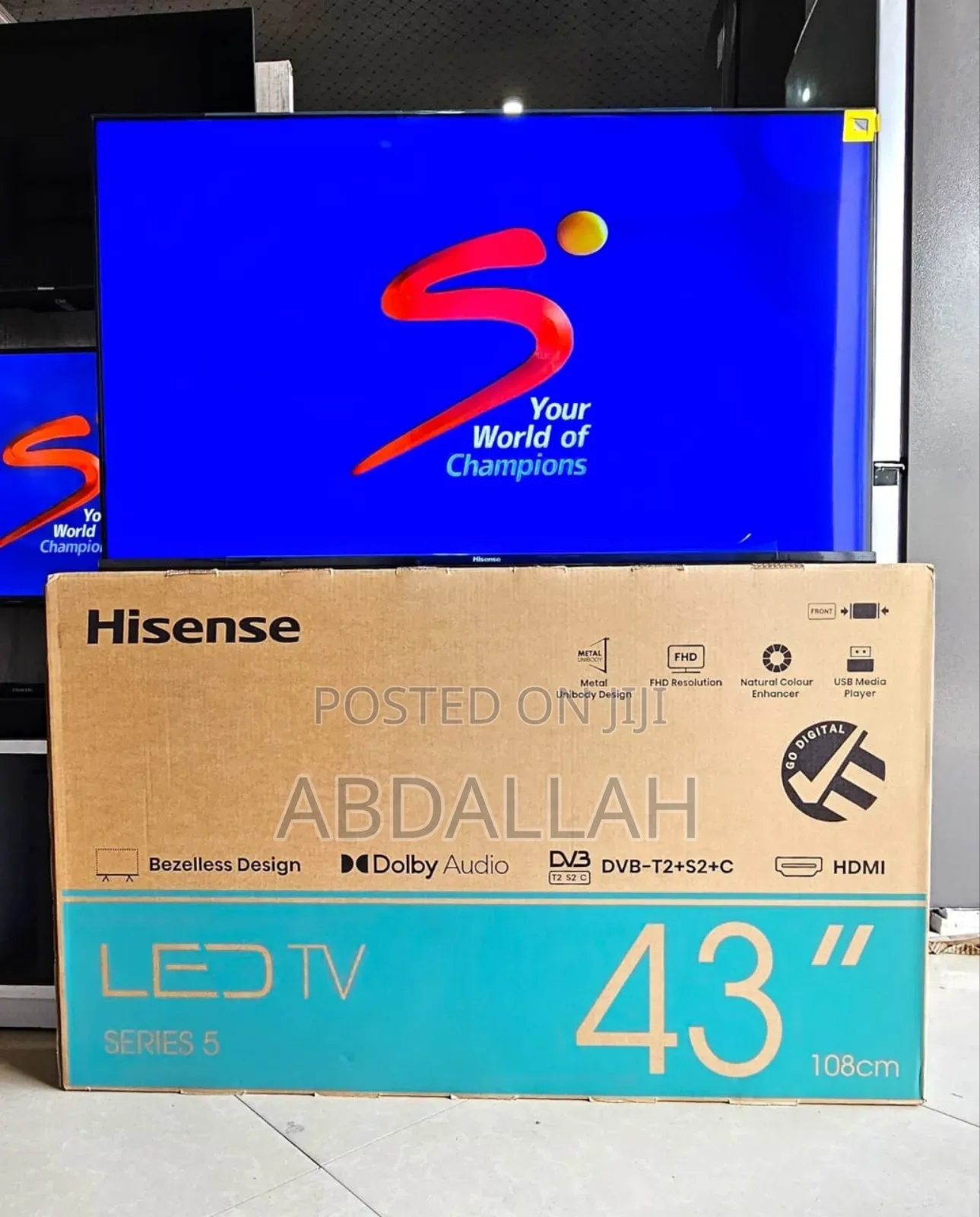 Hisense 43 Inches Smart Tv