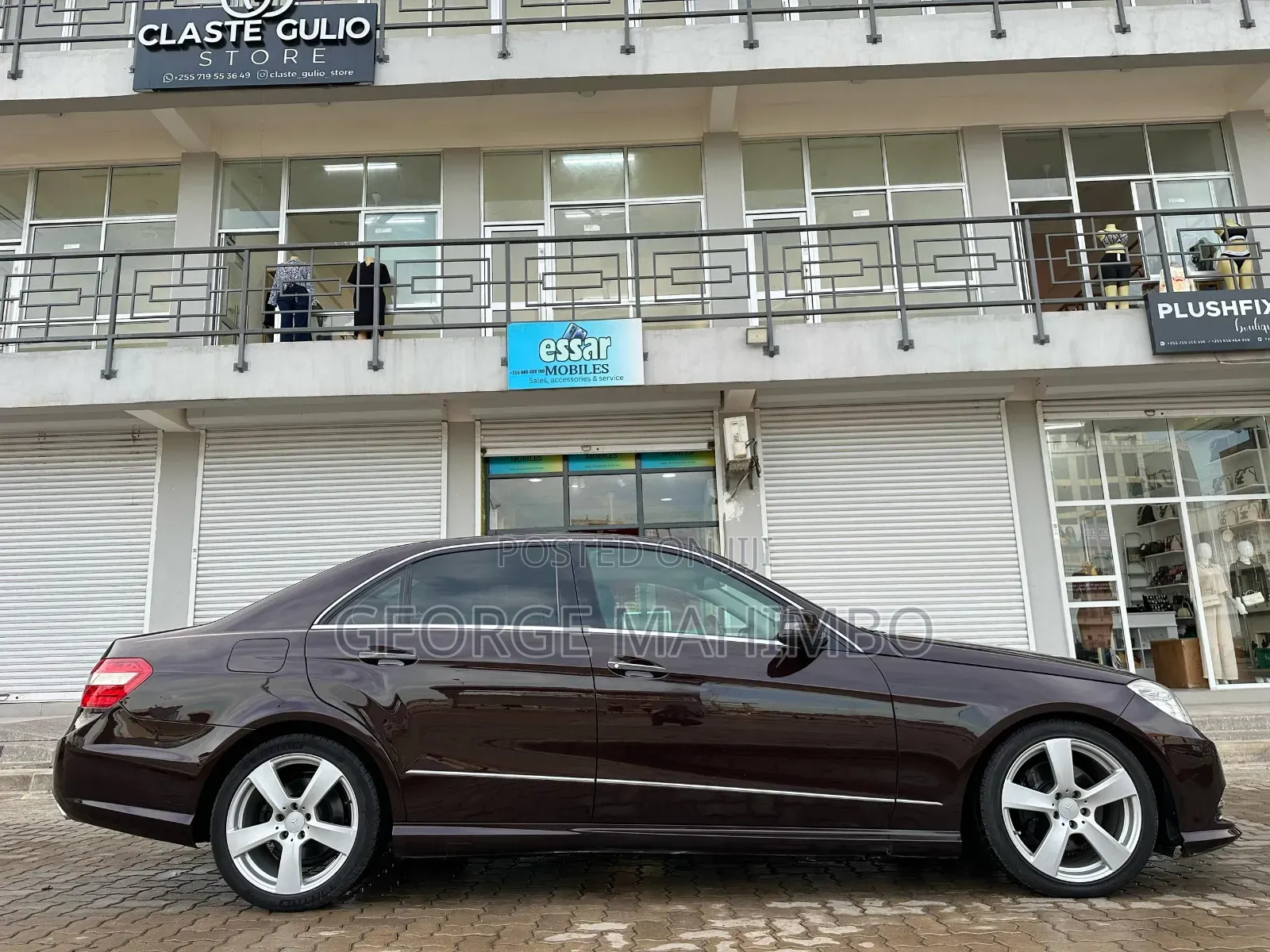 Mercedes-Benz E200 2012 Burgundy