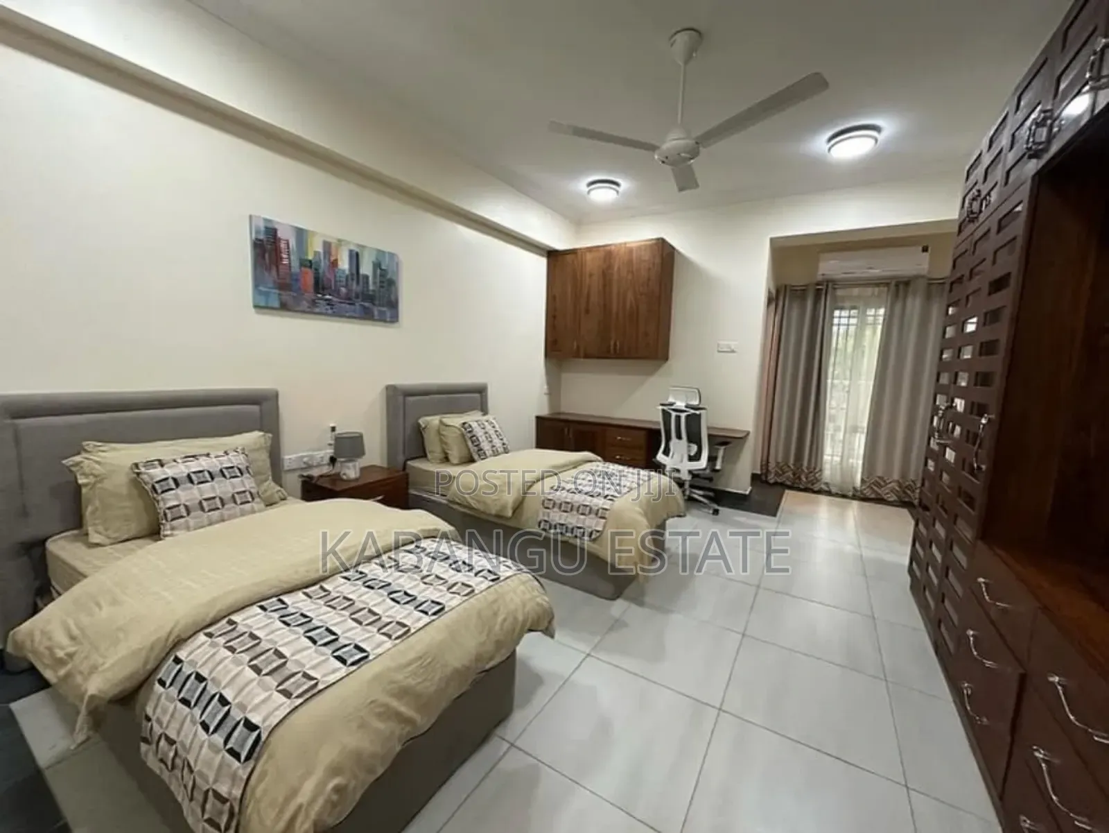 Furnished 3bdrm Apartment in Masaki for rent