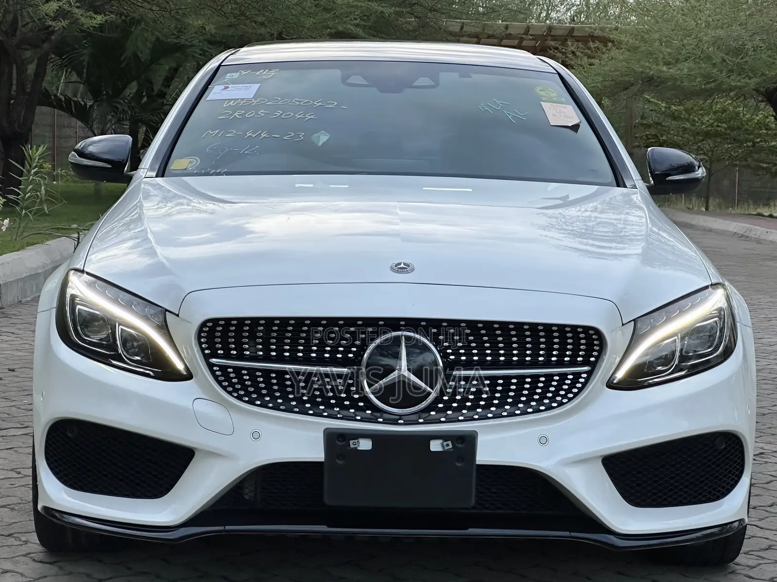 Mercedes-Benz C-Class 2015 White