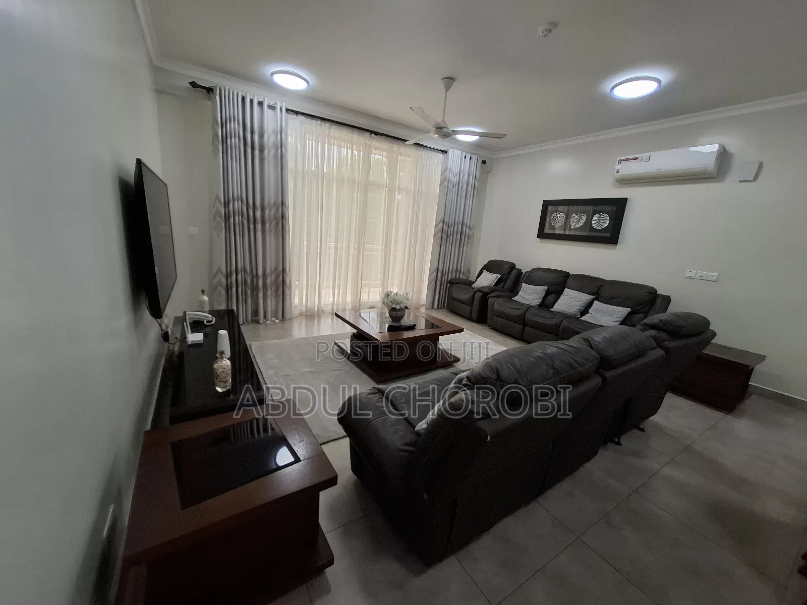 Furnished 3bdrm Apartment in Mikocheni for rent