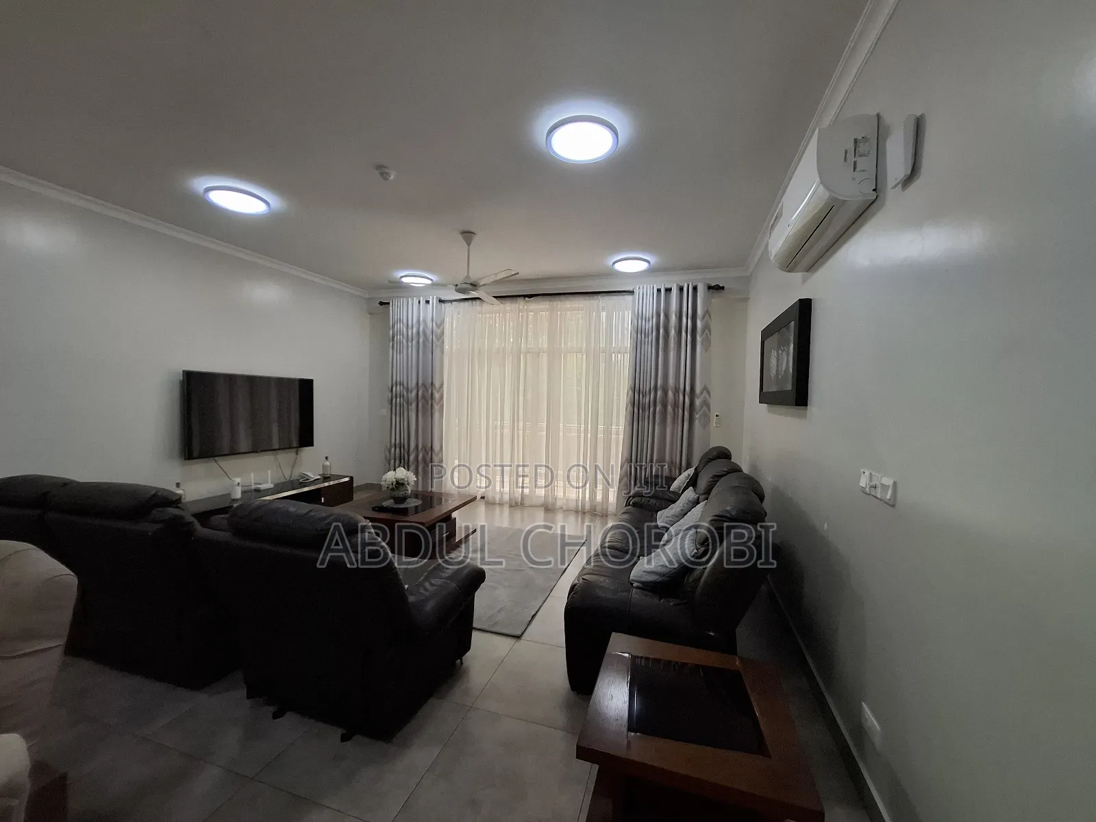 Furnished 3bdrm Apartment in Mikocheni for rent