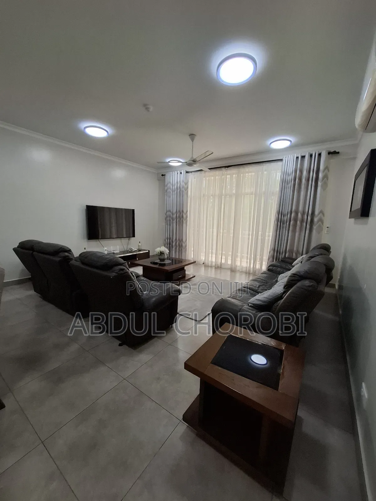 Furnished 3bdrm Apartment in Mikocheni for rent
